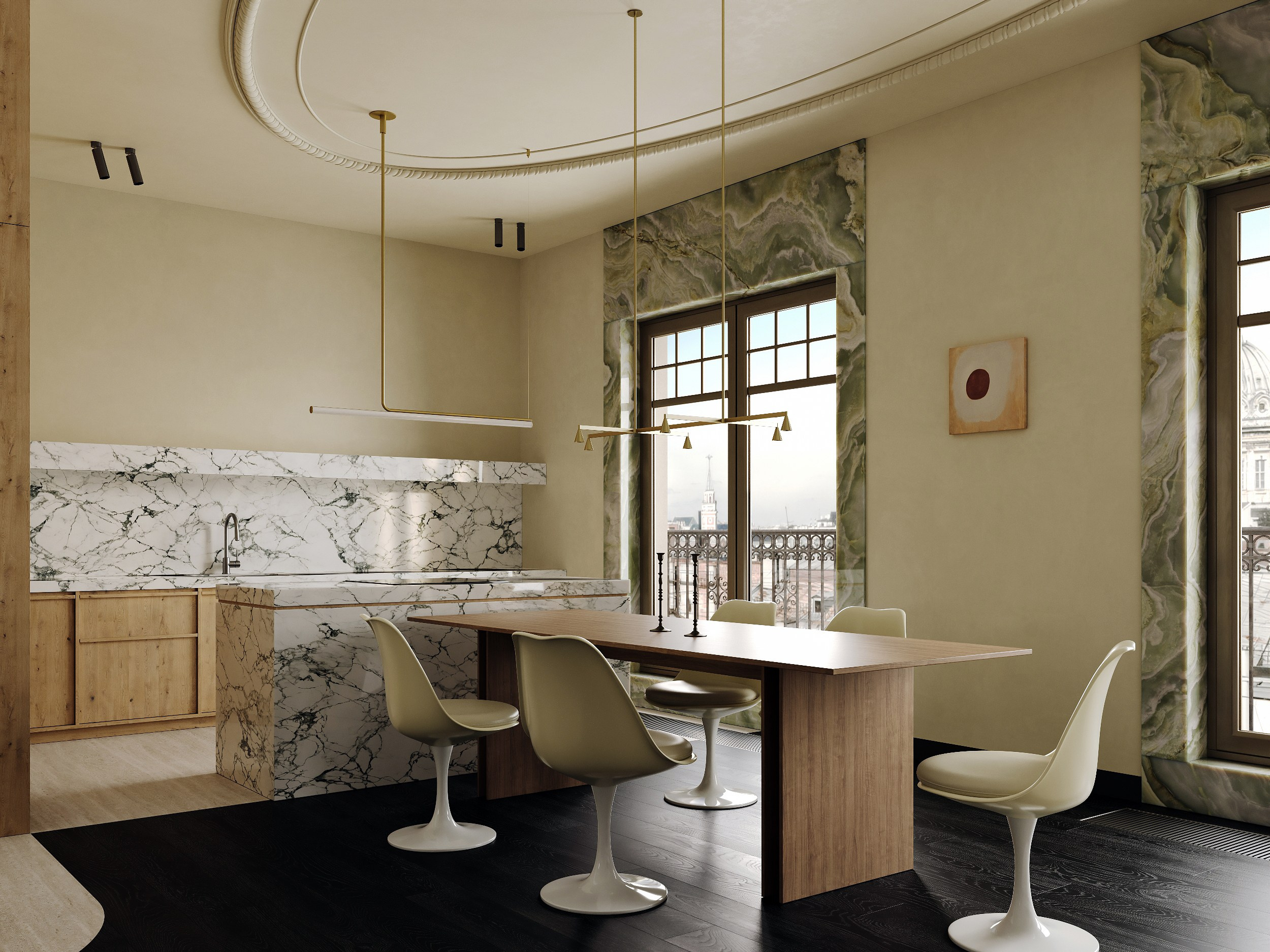 IDEALIST | BEREZIN INTERIORS DESIGN. Interior Visualization by Valerie Stetyukevich