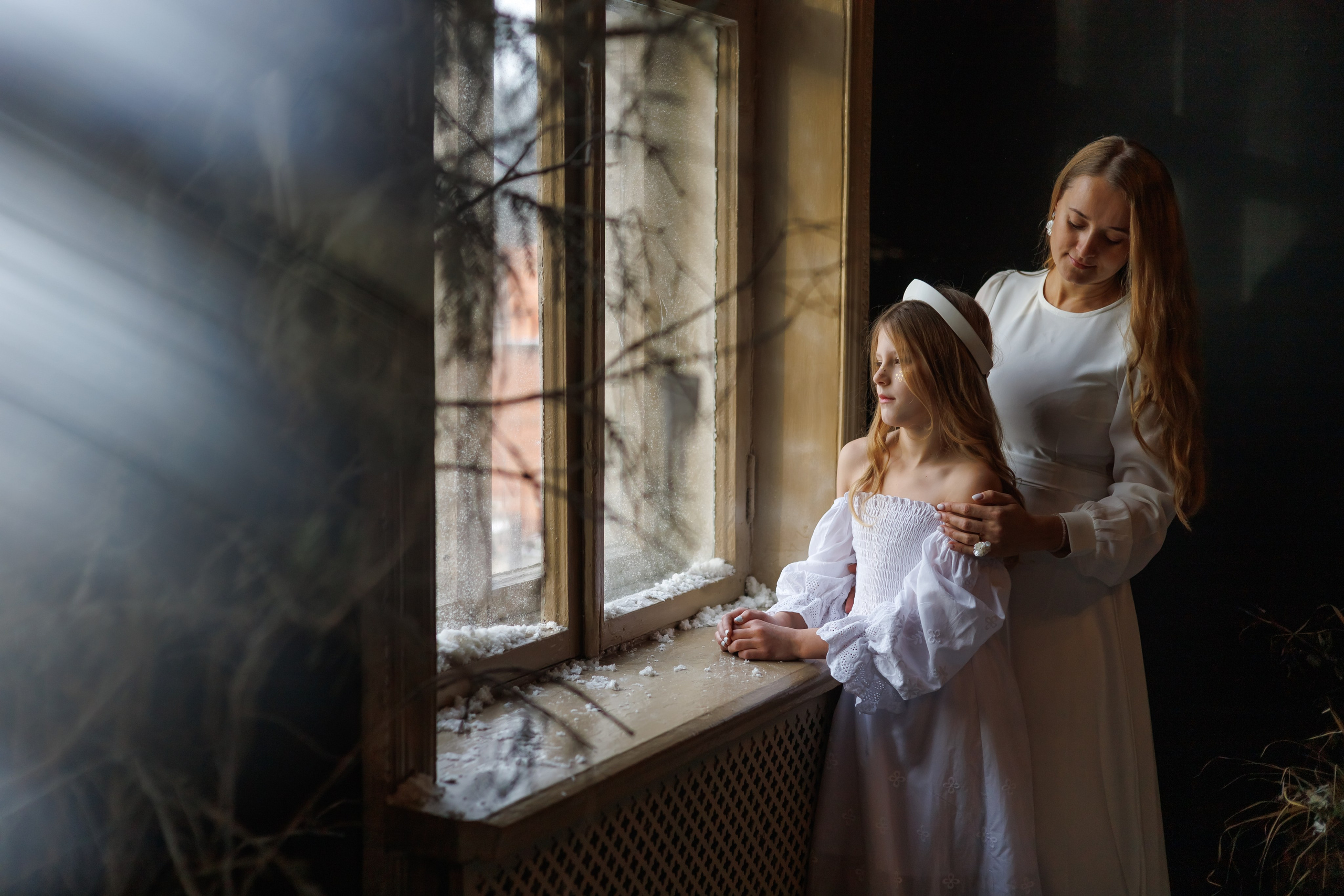 Волшебный зимний лес. Семейный и детский фотограф в Москве Анна Чертополох