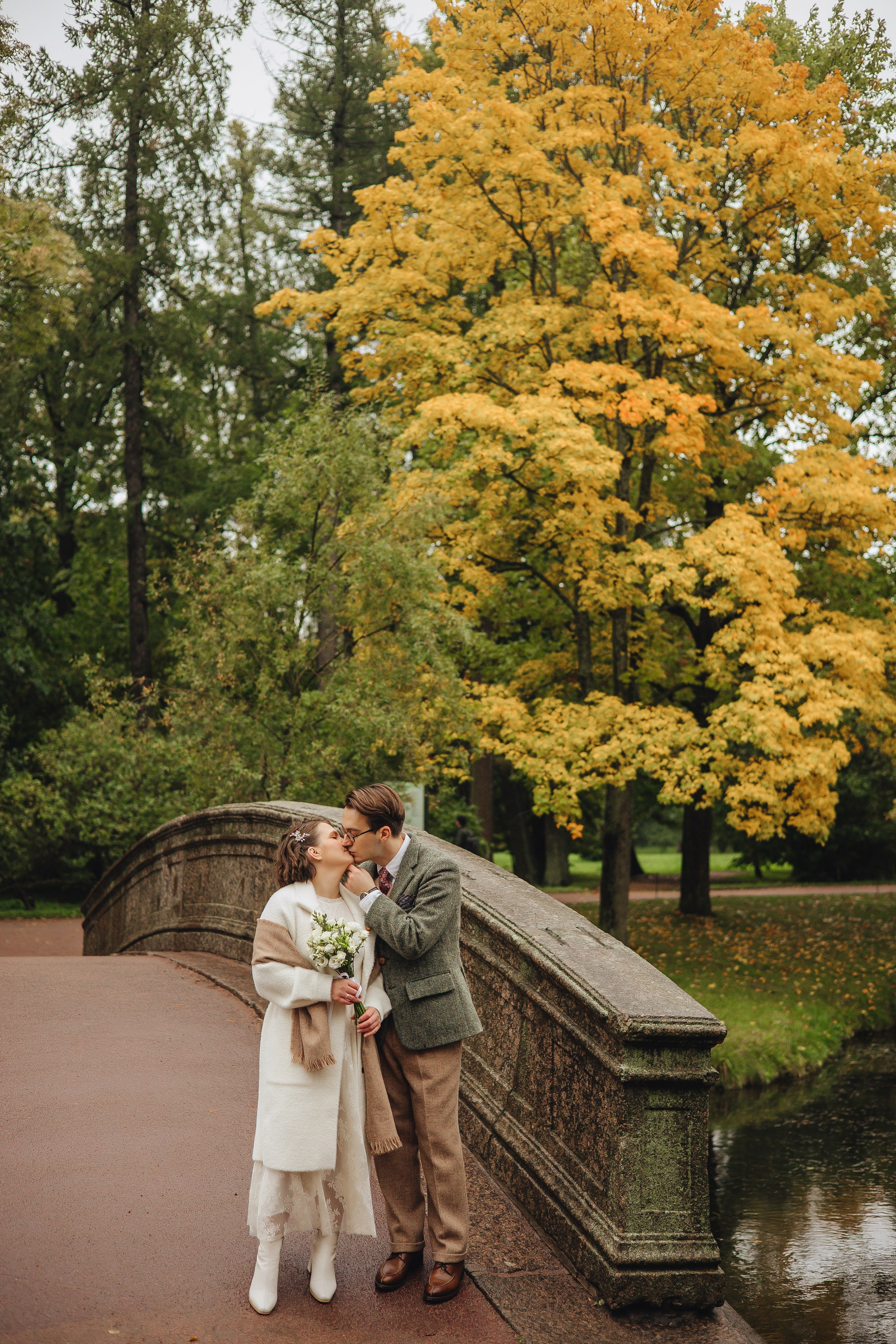 Антон & Даша. Царское Село, осень. Свадебный и семейный фотограф Пушкин Царское Село СПБ Питер Санкт-Петербург и Рязань Ольга Козлова