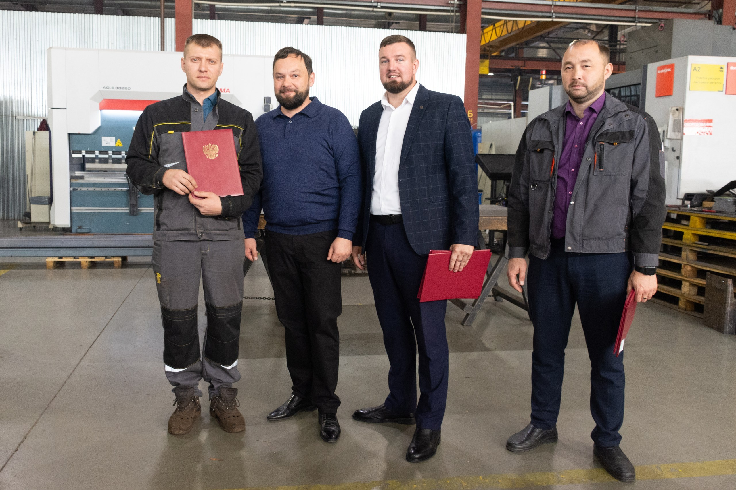 ЧКЗ Вручение благодарственных писем. Фотограф Максим Буряк