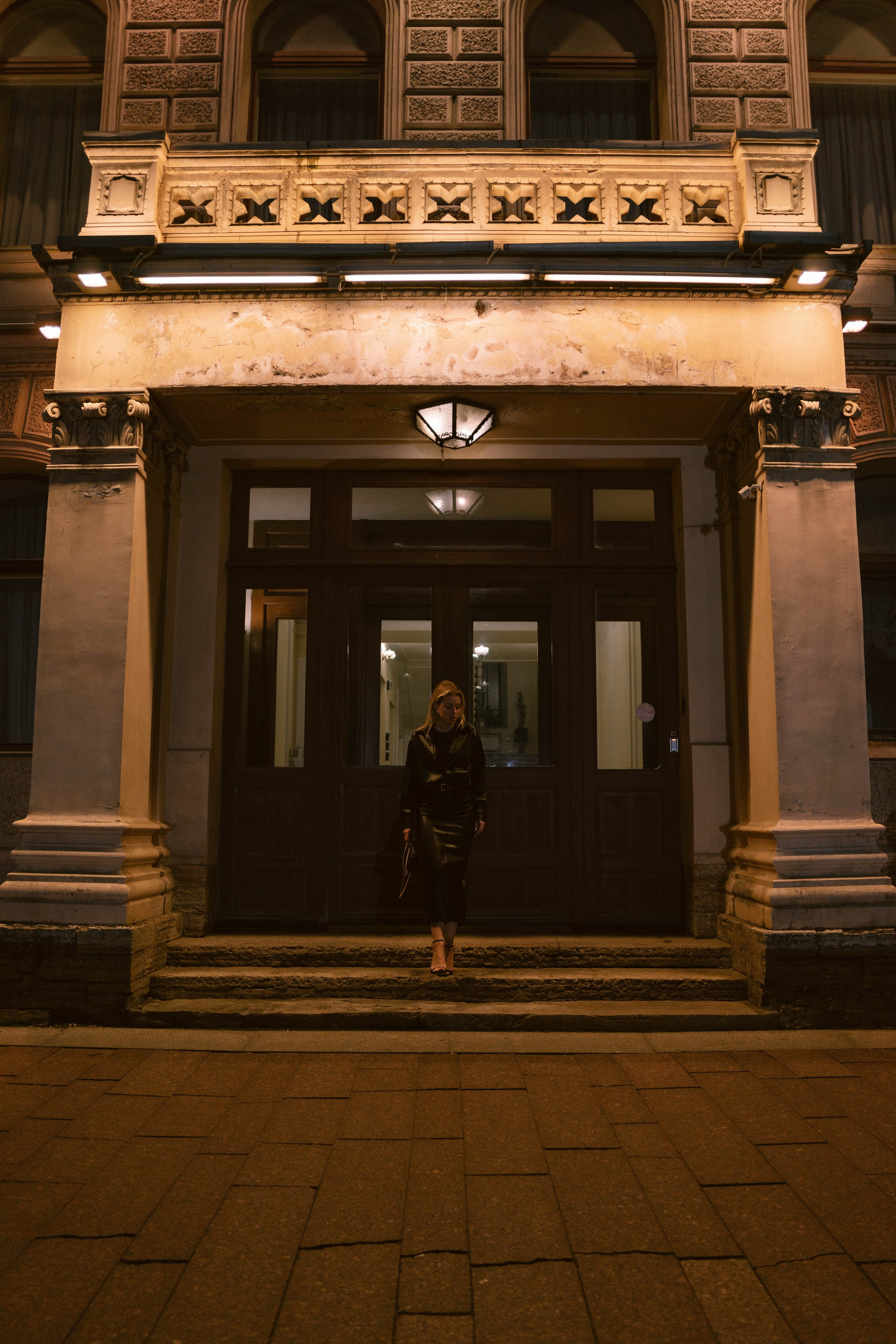 Даша и ночной Петербург. Фотограф в Санкт-Петербурге Головина Анастасия