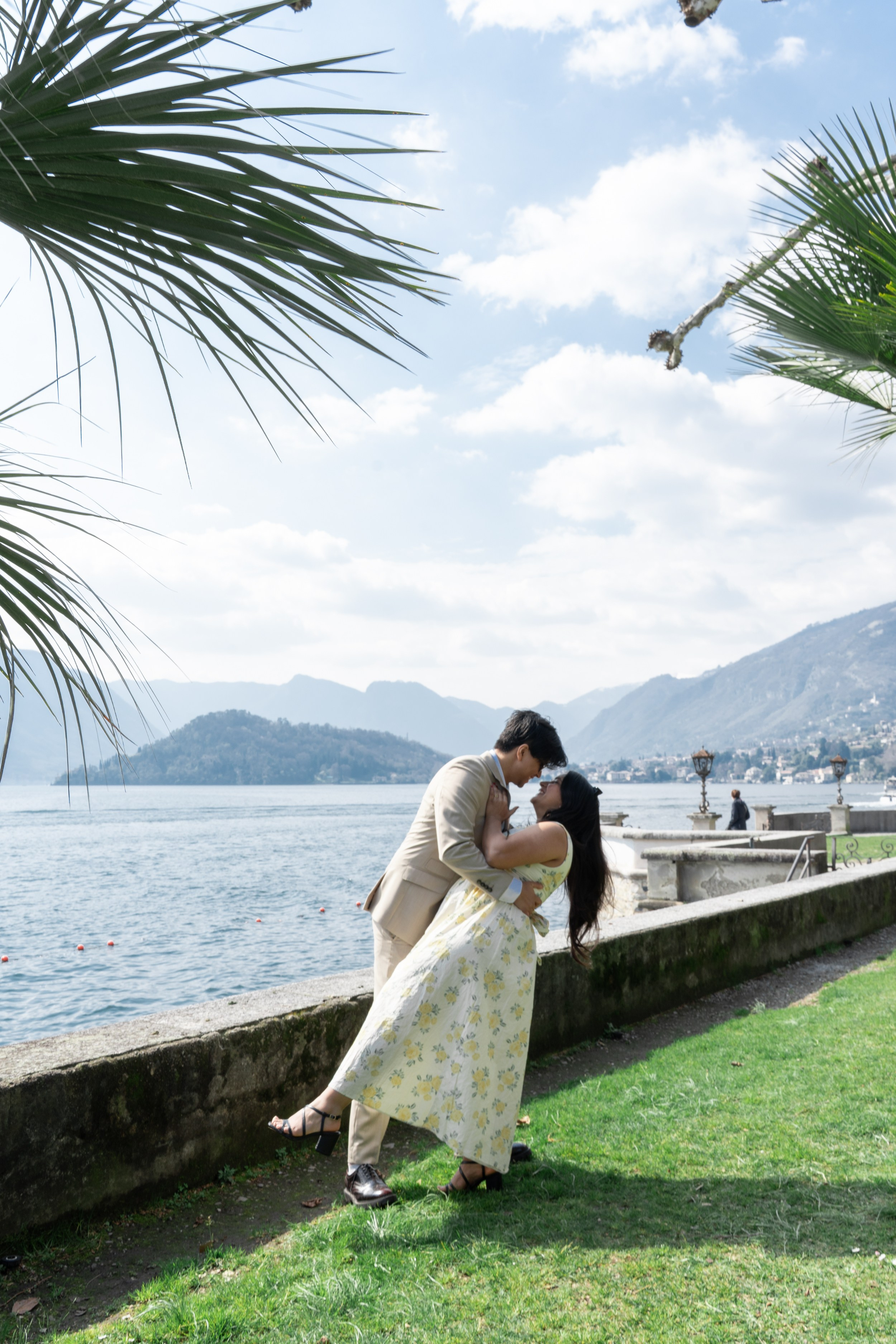 Addy & Fiance. Maria Anistratova | Destination Photographer, Videographer & Drone Pilot — Lake Como