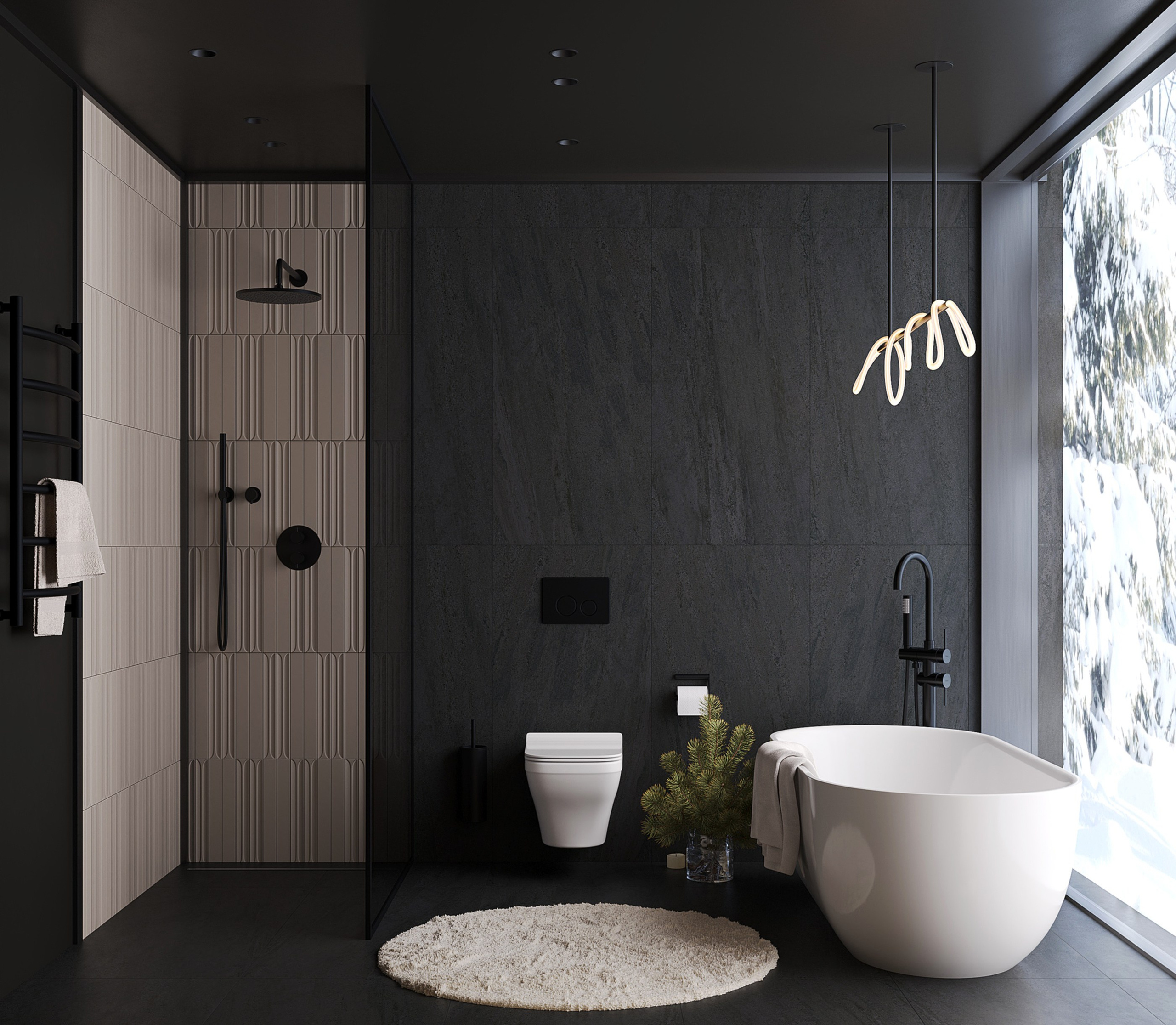 Проект Фахверк Омск. Студия дизайна интерьера Лактионовой Елены