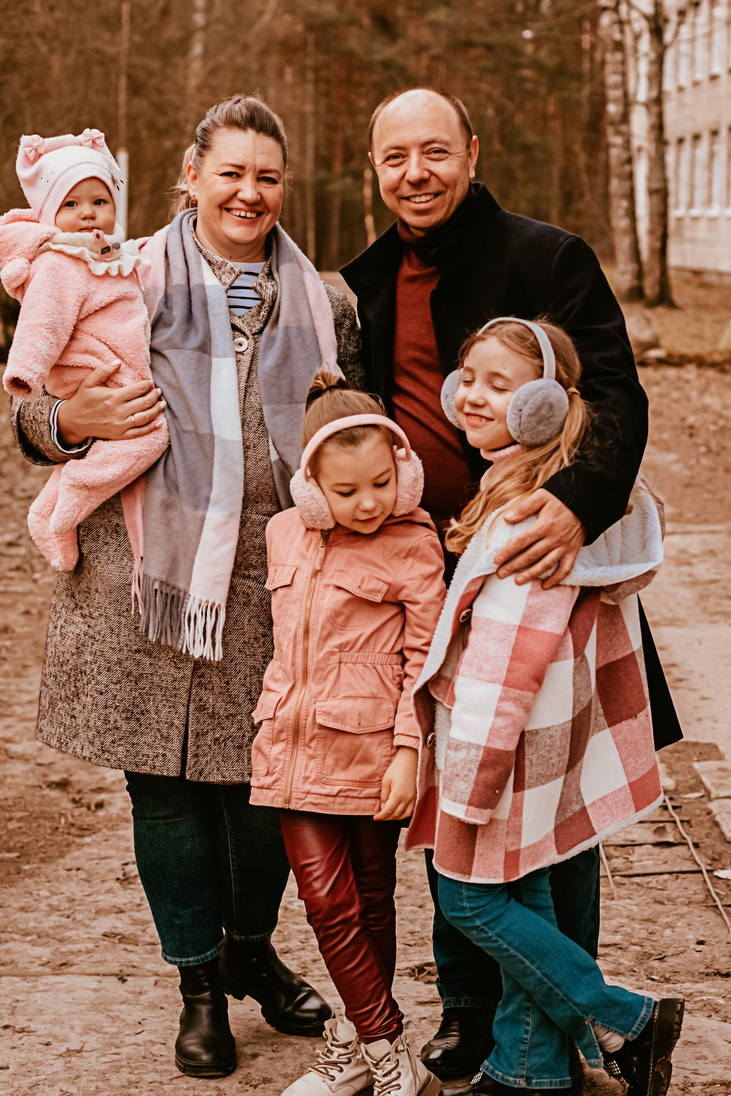 Семьи. Фотограф Оксана Потапова