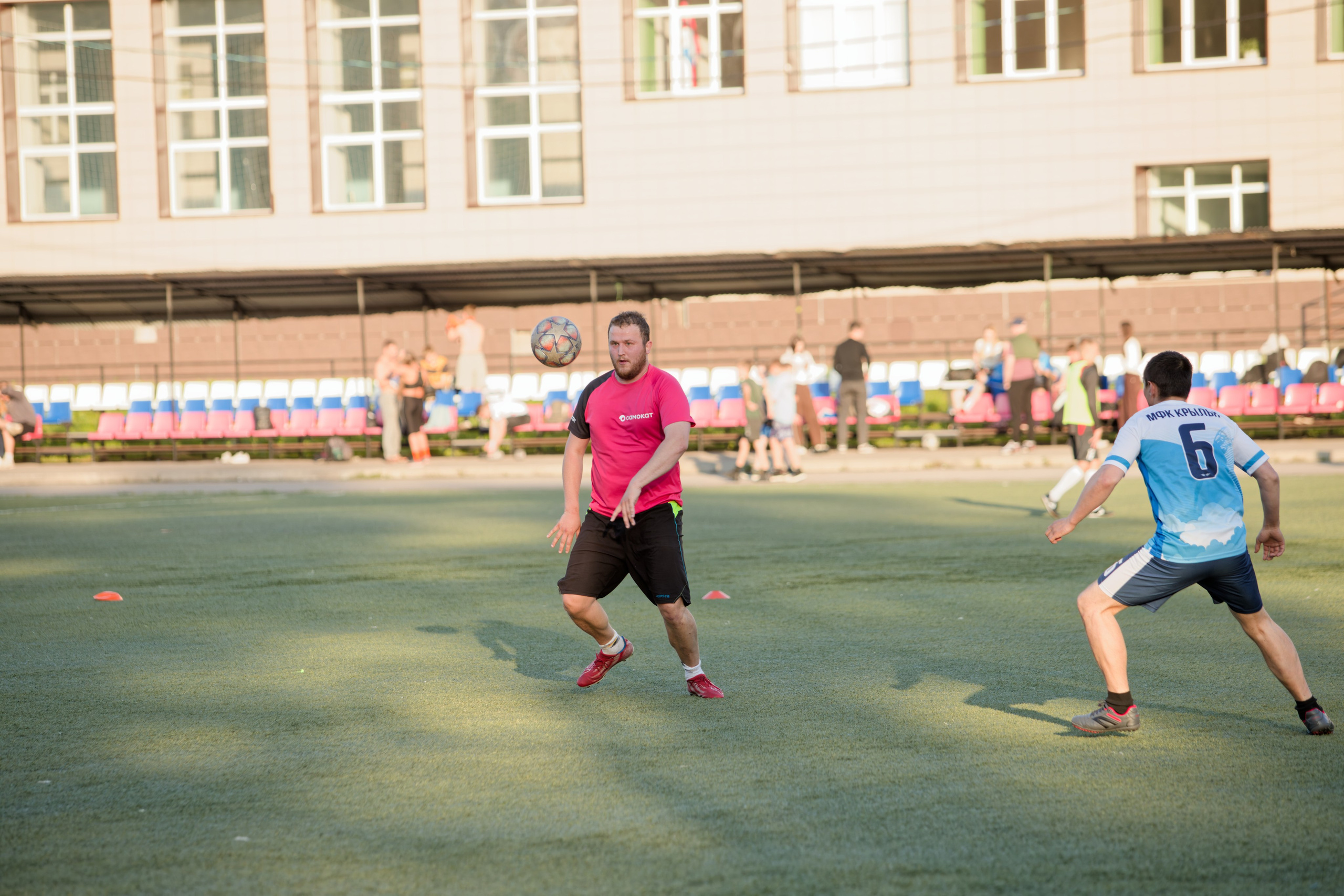 Любительская футбольная лига. Самокат-крылья. 25.06.2025. Репортажный и спортивный фотограф в г. Пермь Зильберг Павел