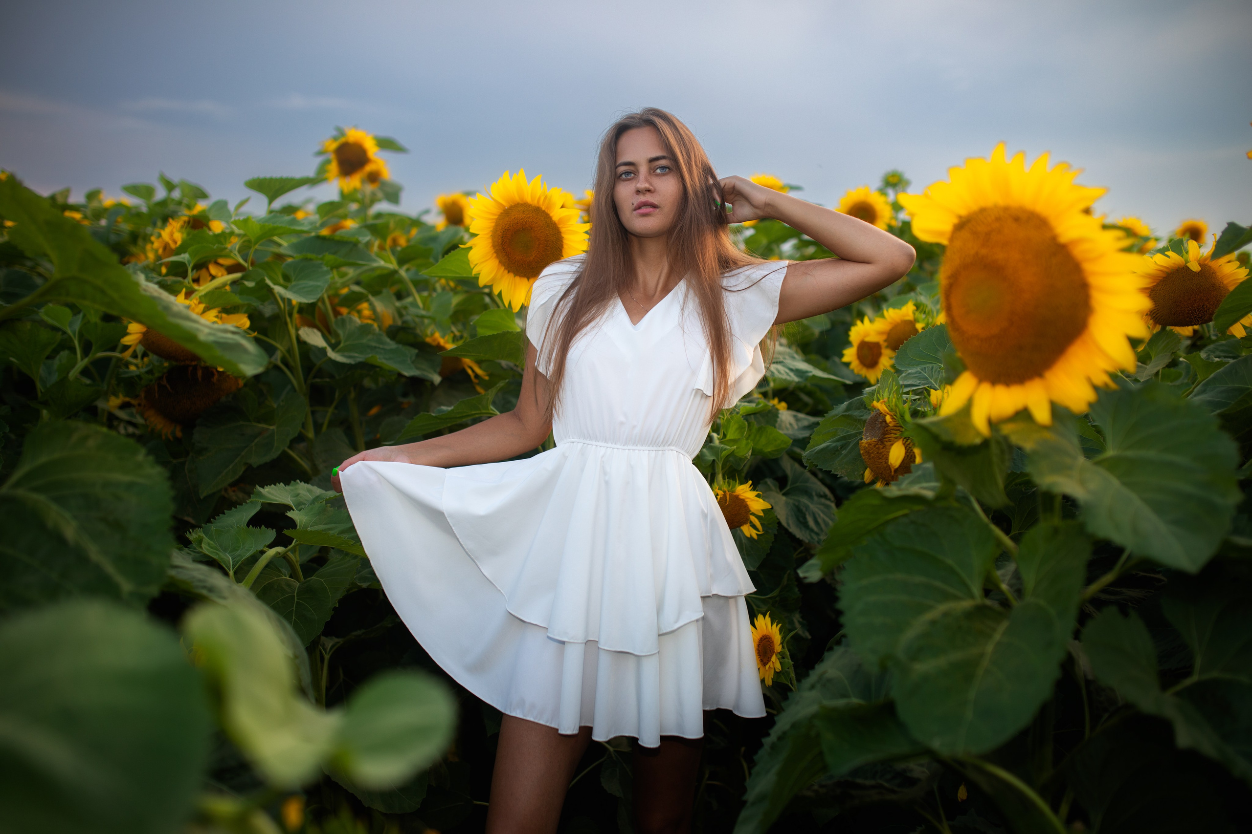 Фотосессия с Ольгой на природе в формате для «себя»