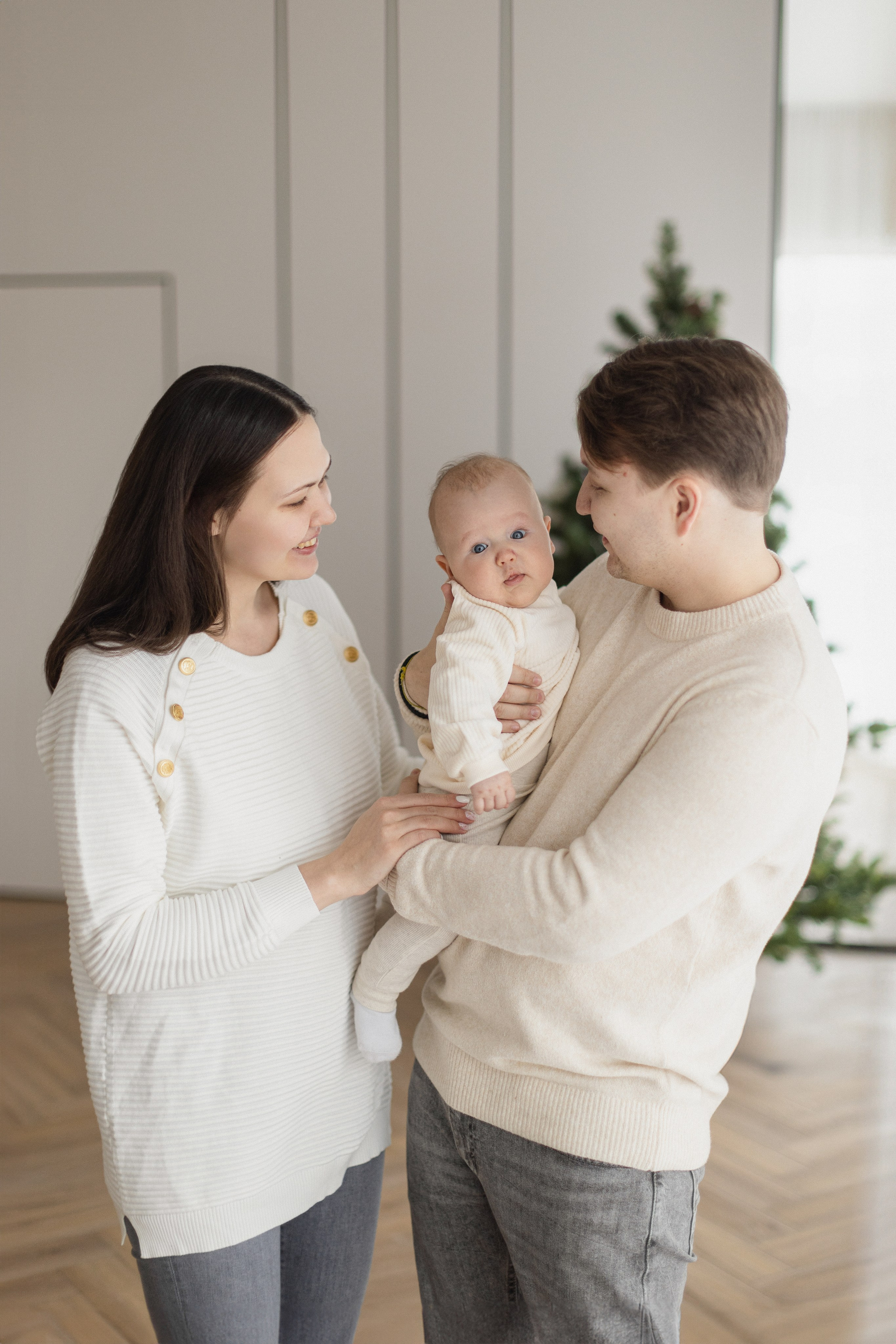 Мария и Максим с сыном. Кузьмина Анастасия — контент-фотограф | Москва