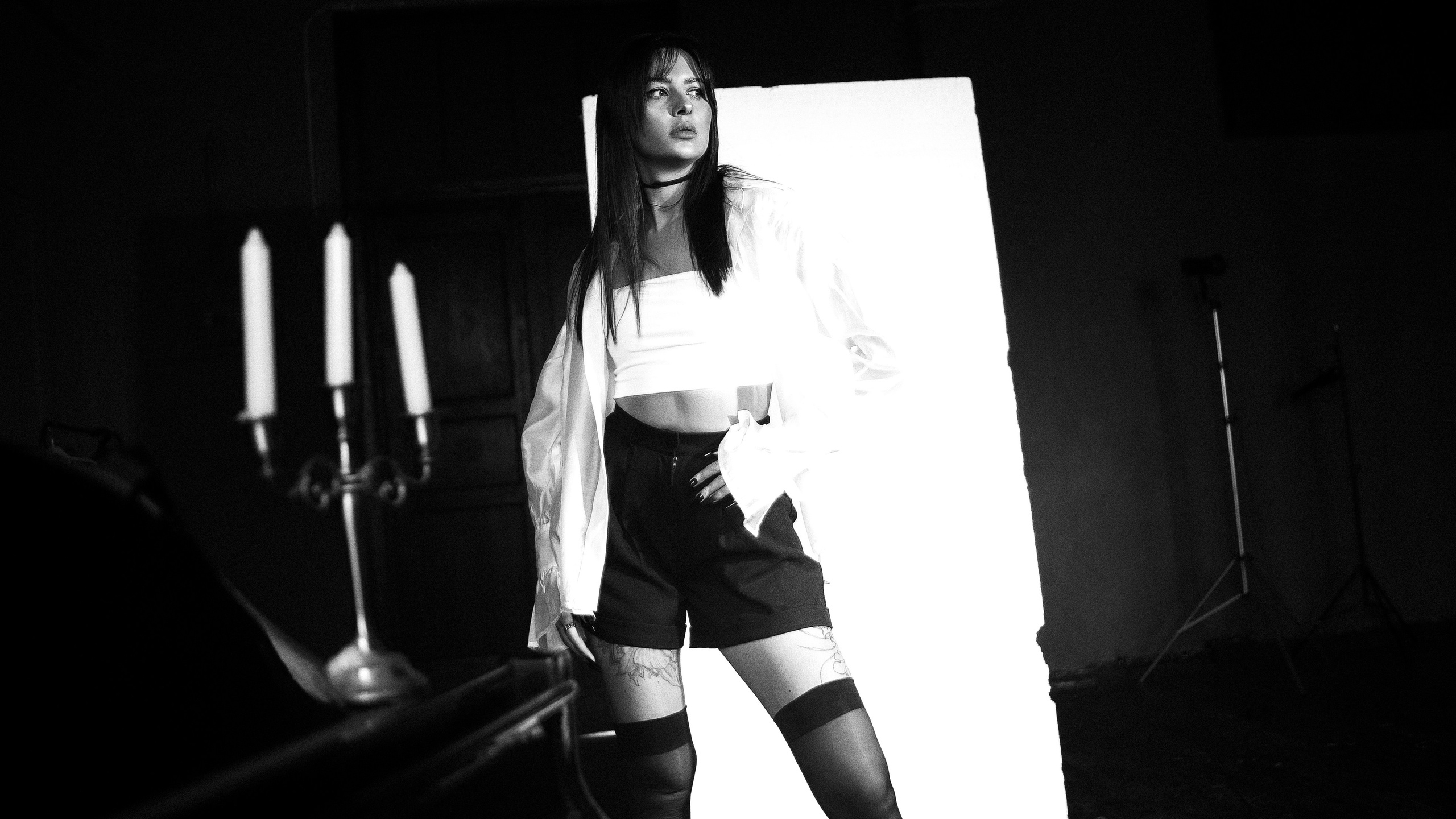 Фотосессия в студии для Люси в Новосибирске. Фотограф в Новосибирске Владислав Унтерберг