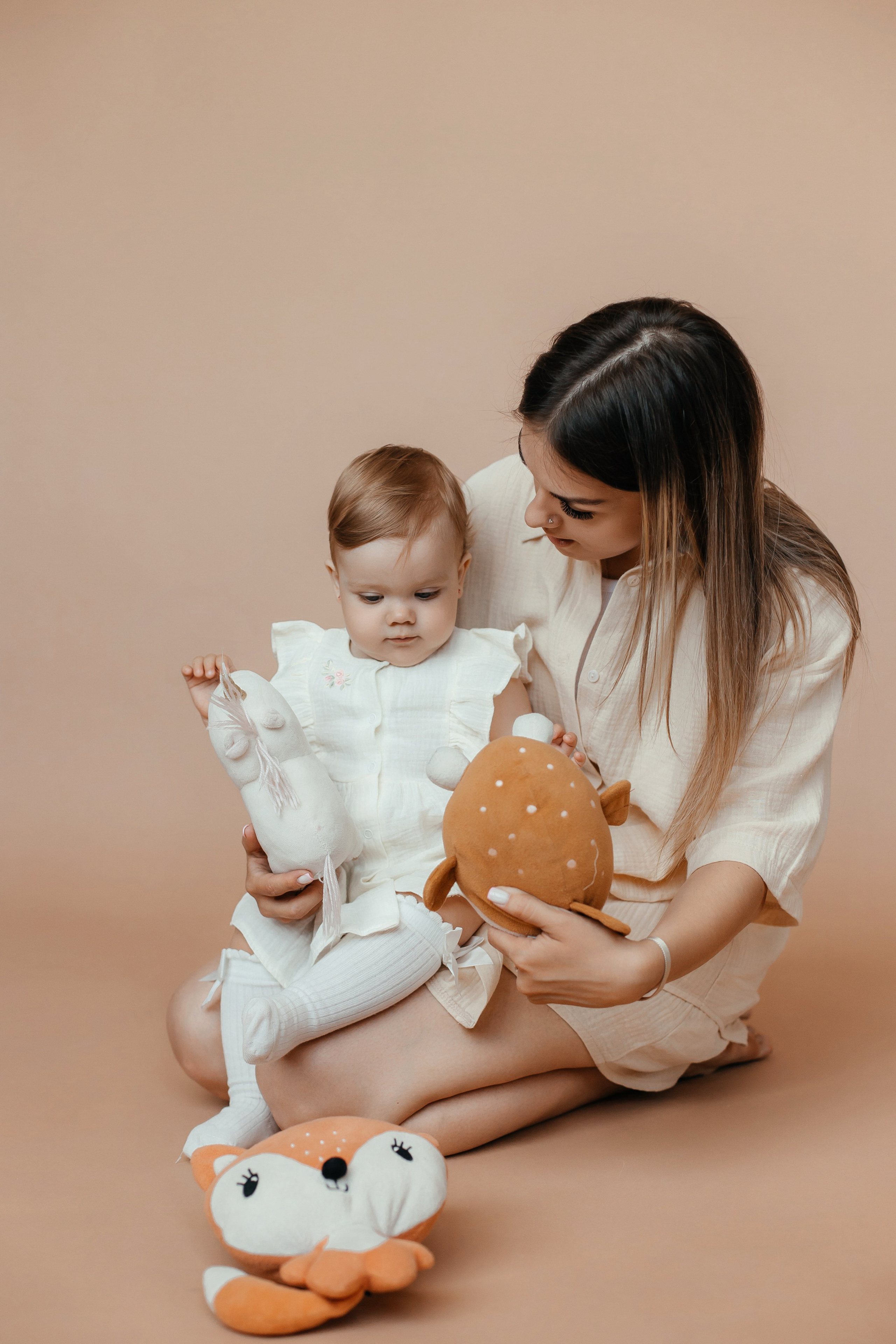 Первый год и первый торт. Фотограф Елена Краснопевцева