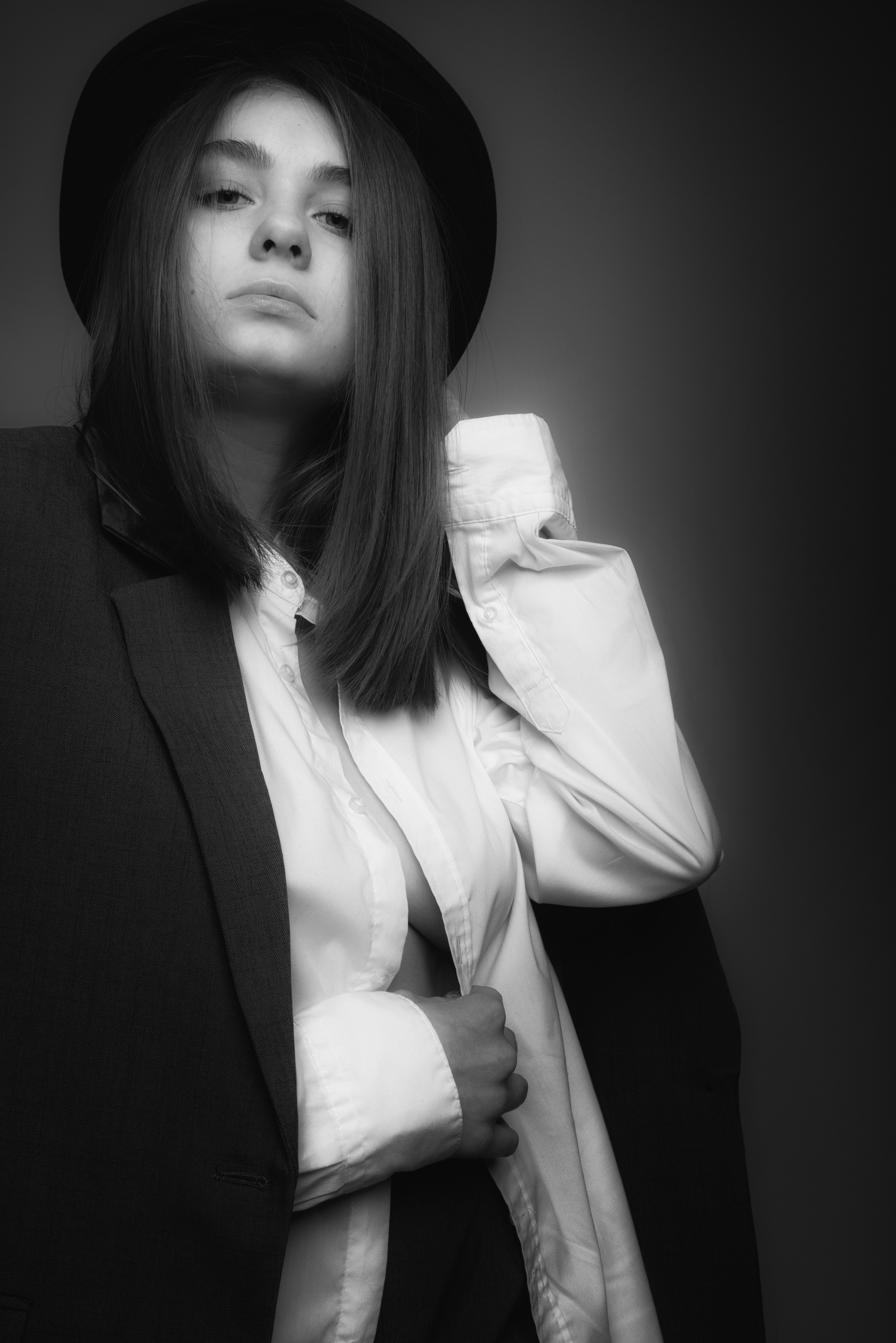 Полина, студийная фотосессия девушки в Туле. Фотограф в Туле — Борисов Николай