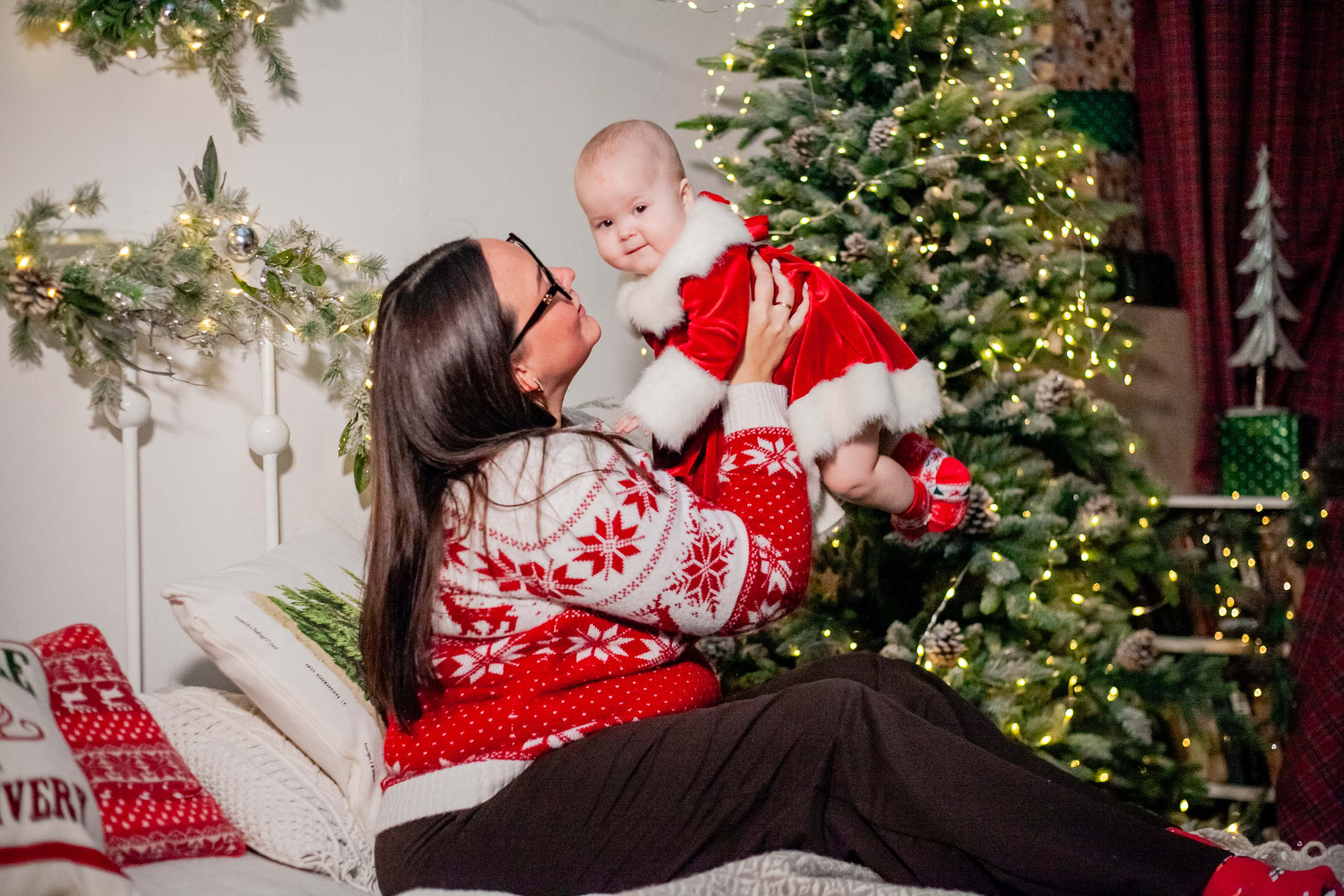 Ульяна и ее семья новый год 2024. Свадебный и семейный фотограф в Армавире