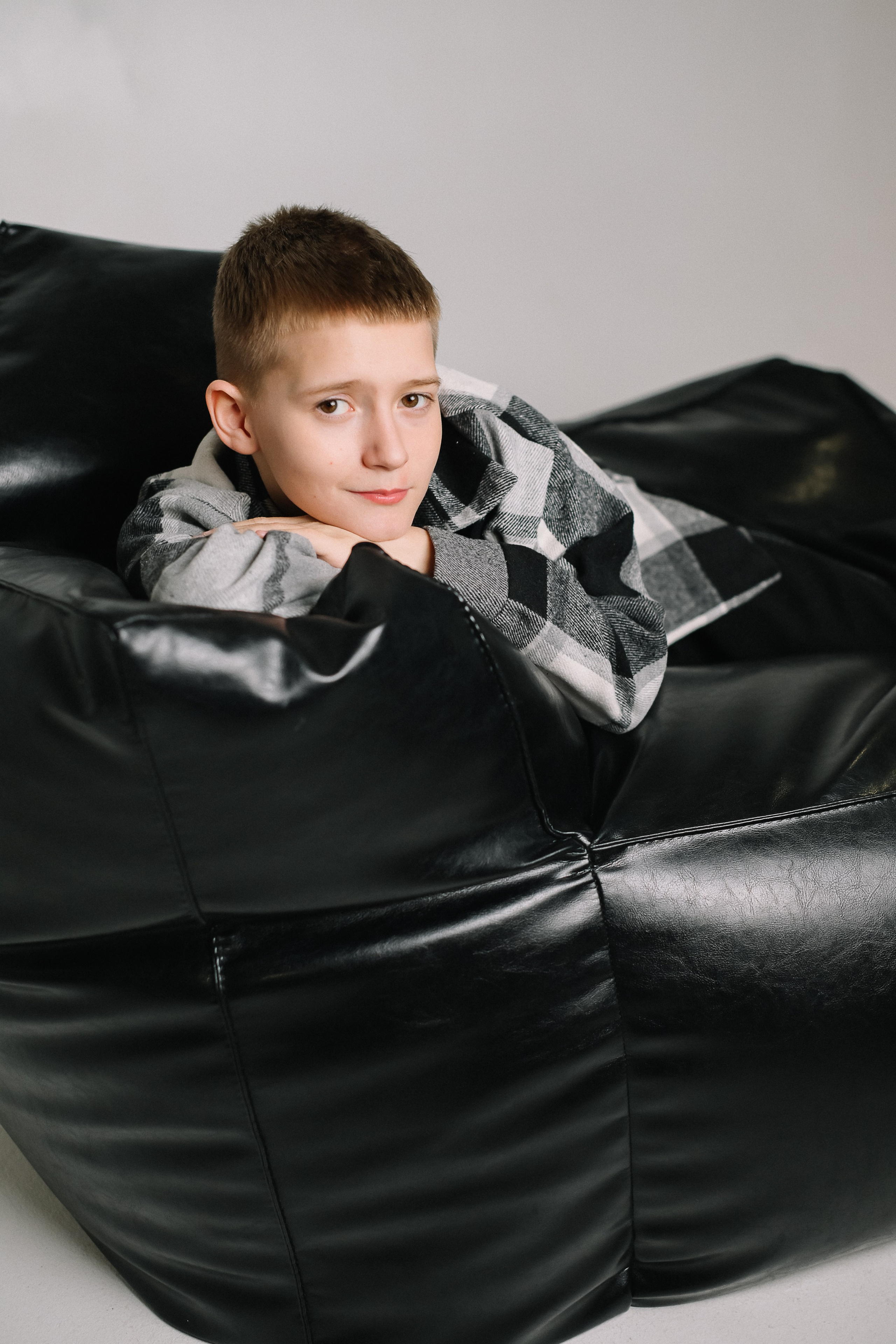 Александра с детьми