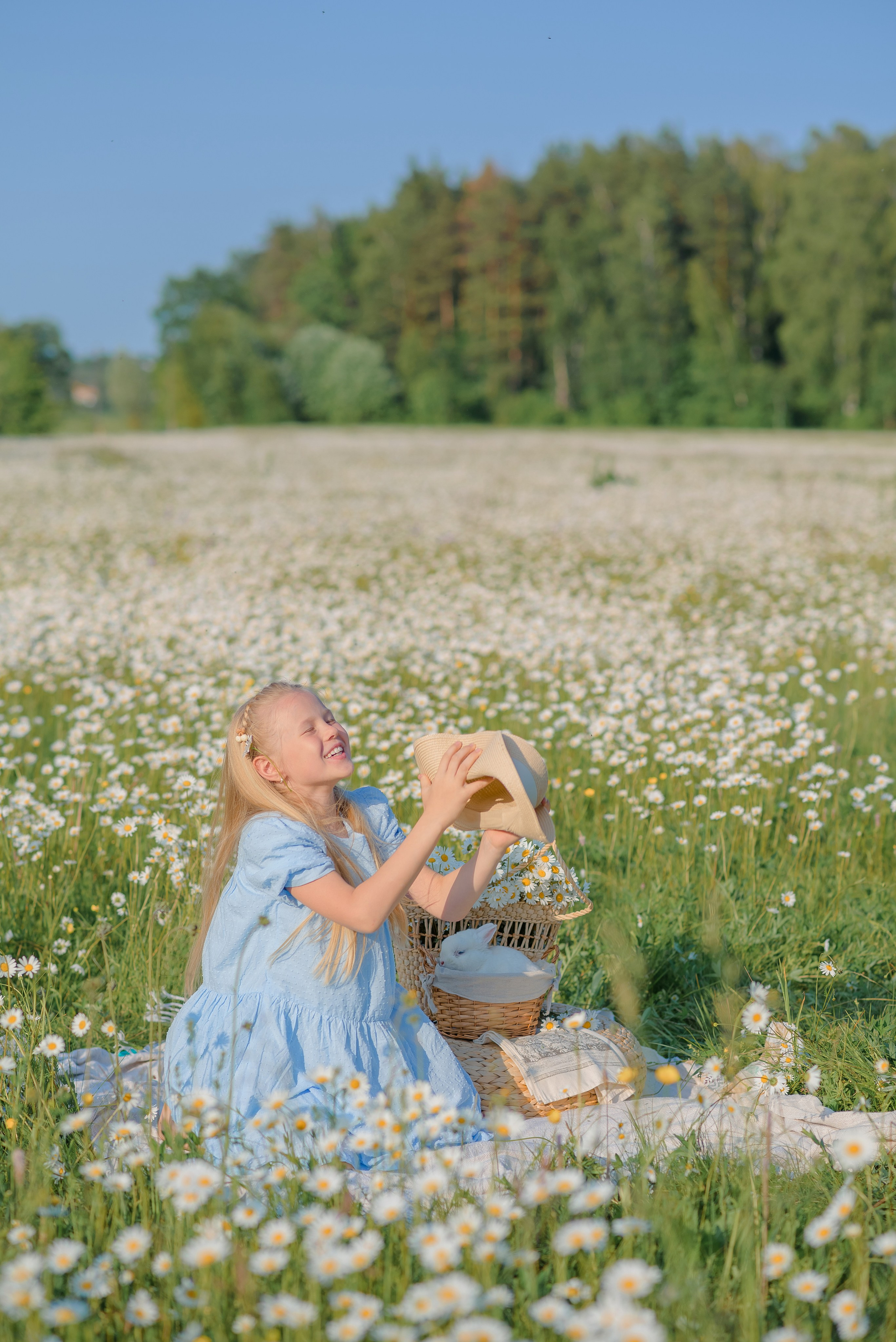Ромашковое поле. Семейный фотограф в Рязани Мария Ермакова