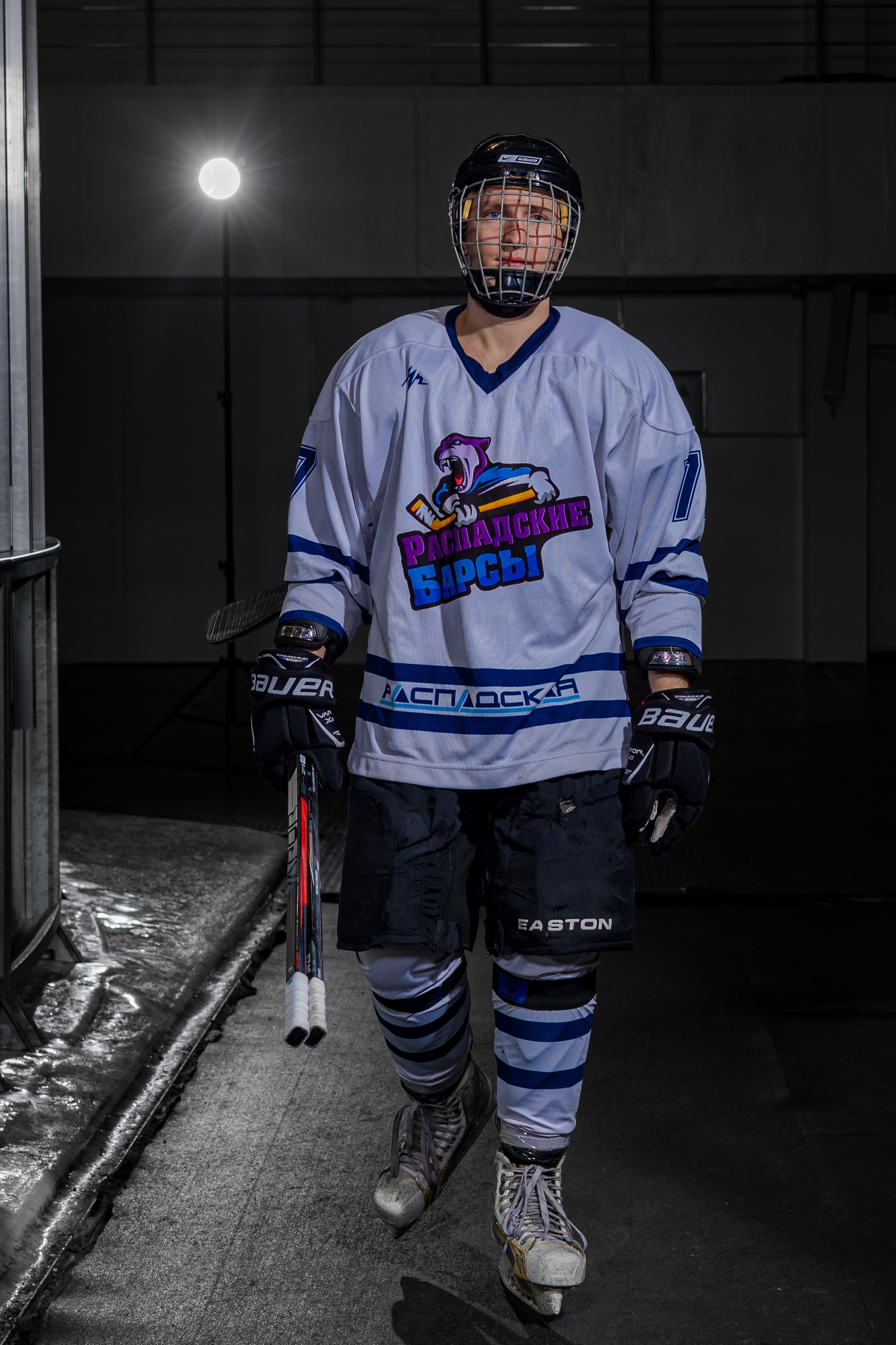ХК Распадские Барсы. Фотограф Князев Сергей