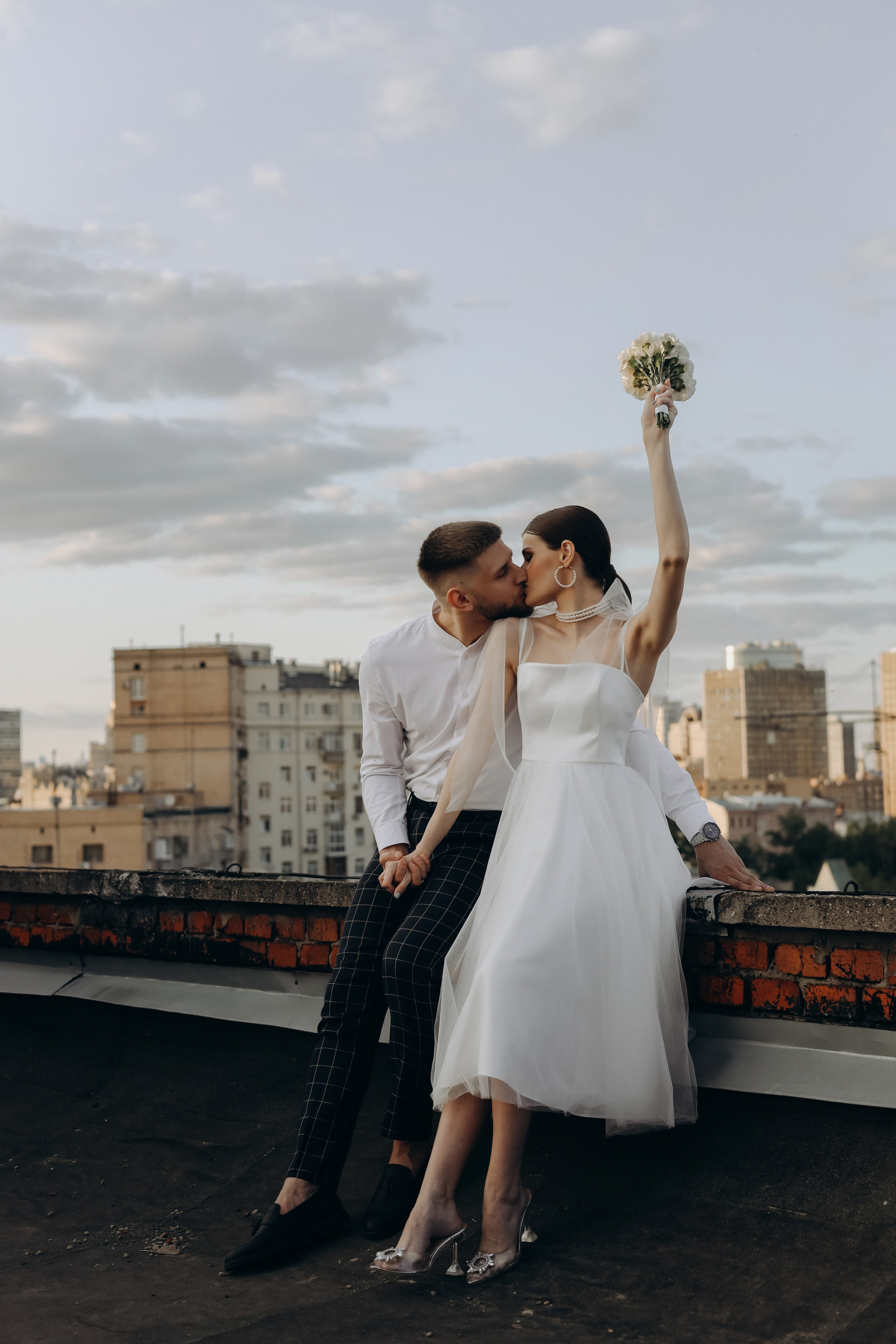 А&Д. Вечер на крыше. Диана Чечель. Свадебный и семейный фотограф в Москве