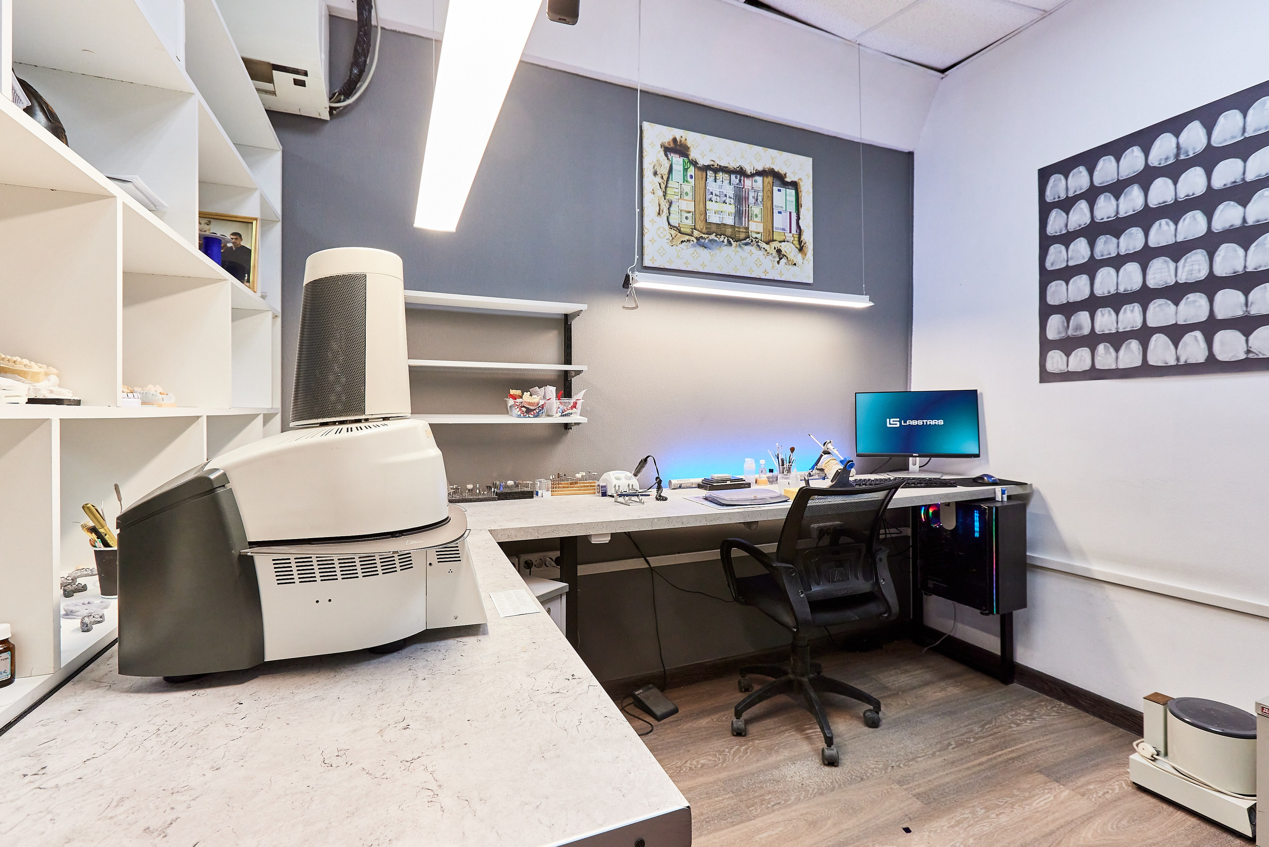 Цифровая зуботехническая лаборатория ЛабСтарс. Фотограф Анастасия Леонтьева Санкт-Петербург