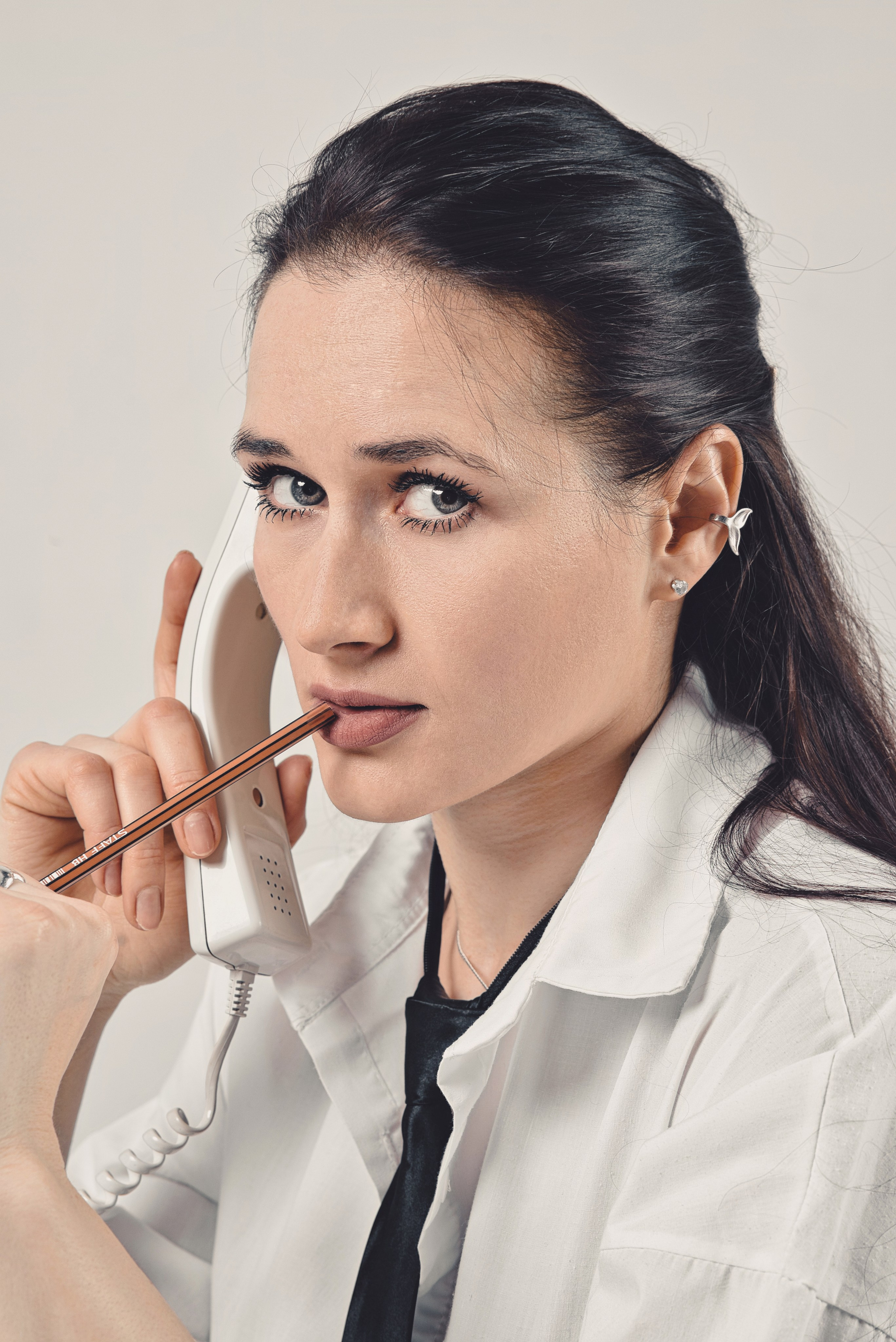 Секретарша. Фотограф Денис Кривопусков