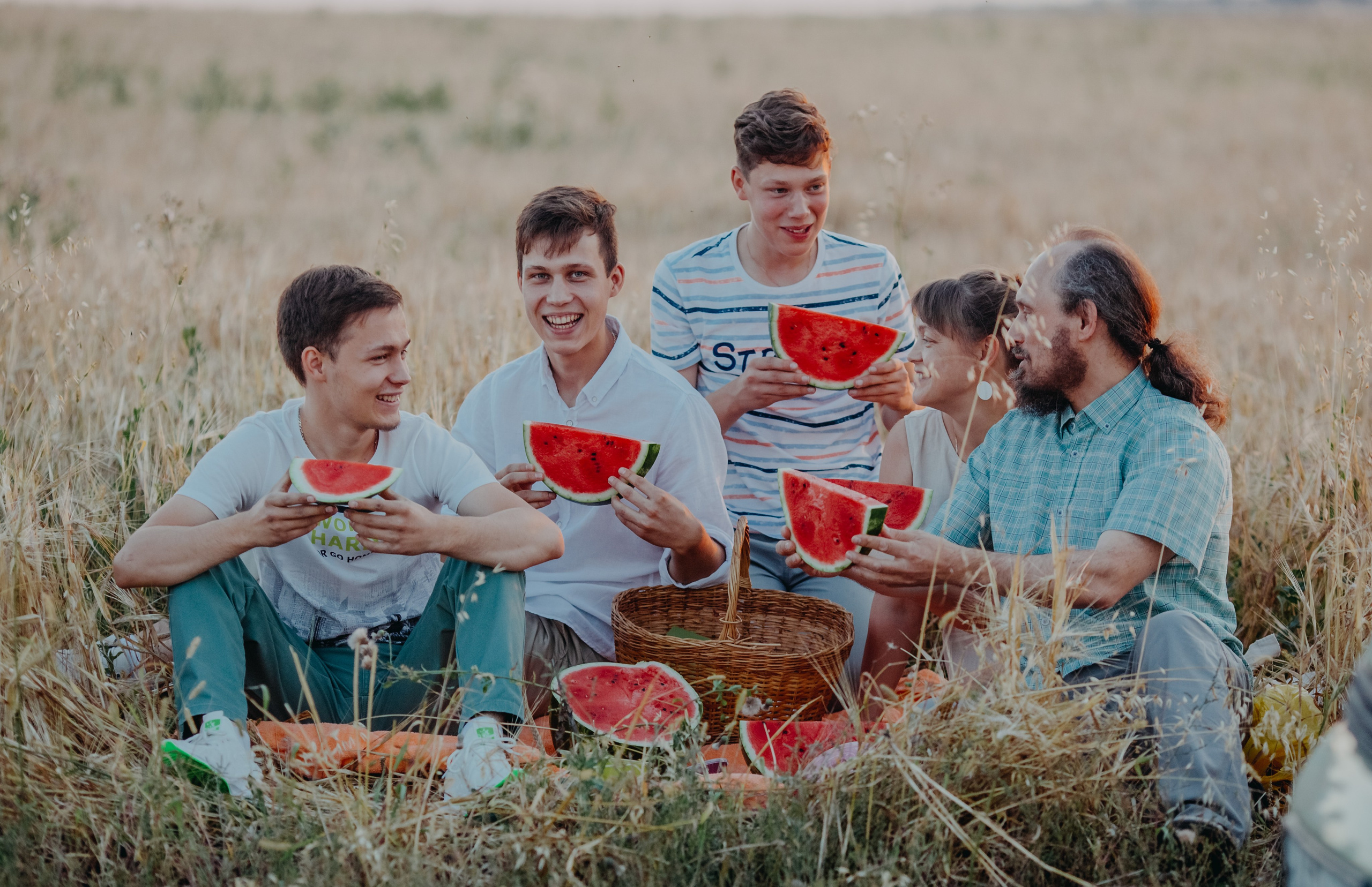 Летний закат. Свадебный и семейный фотограф Екатерина Бубнова