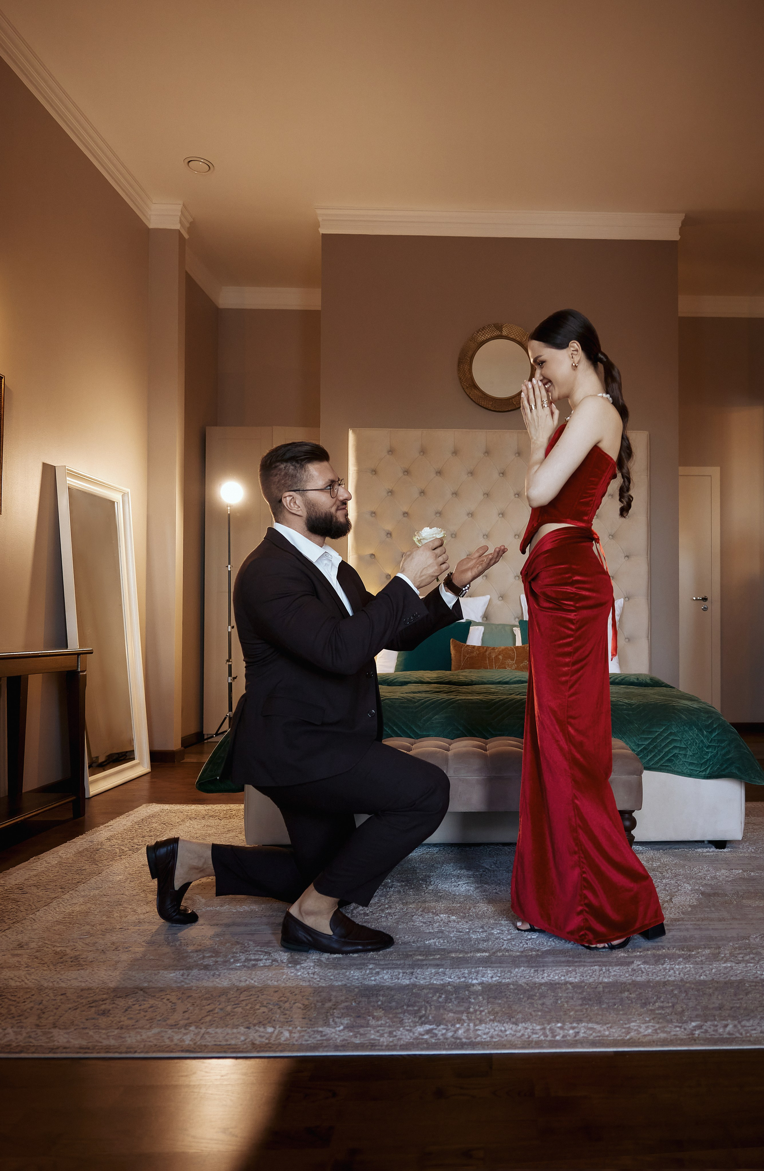 Елизавета и Дмитрий Предложение. Фотограф Леонова Надежда