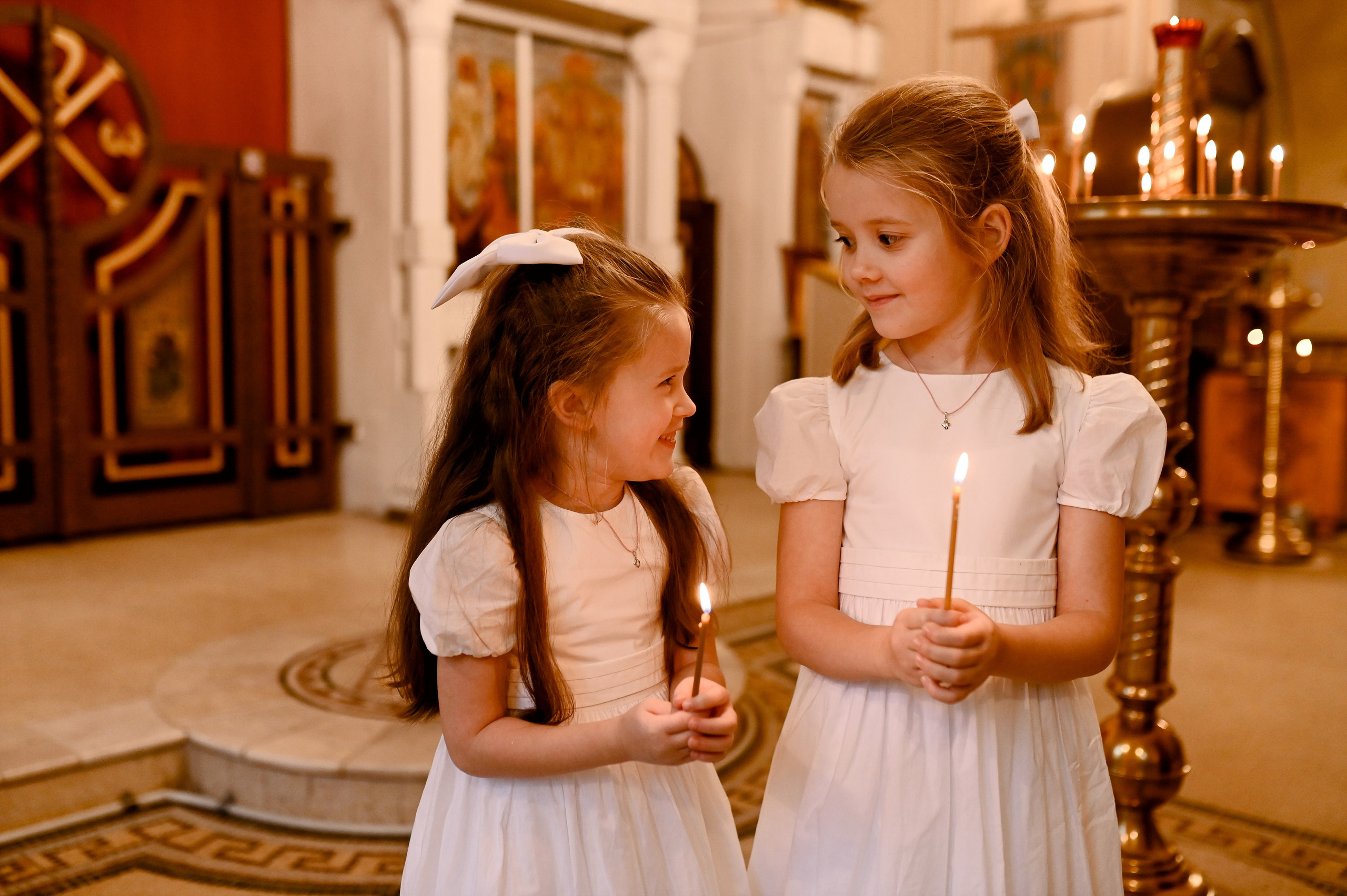 КРЕЩЕНИЕ ДВУХ ПРИНЦЕСС. Шашкова Вероника / Свадебный и семейный фотограф Москва и Ярославль