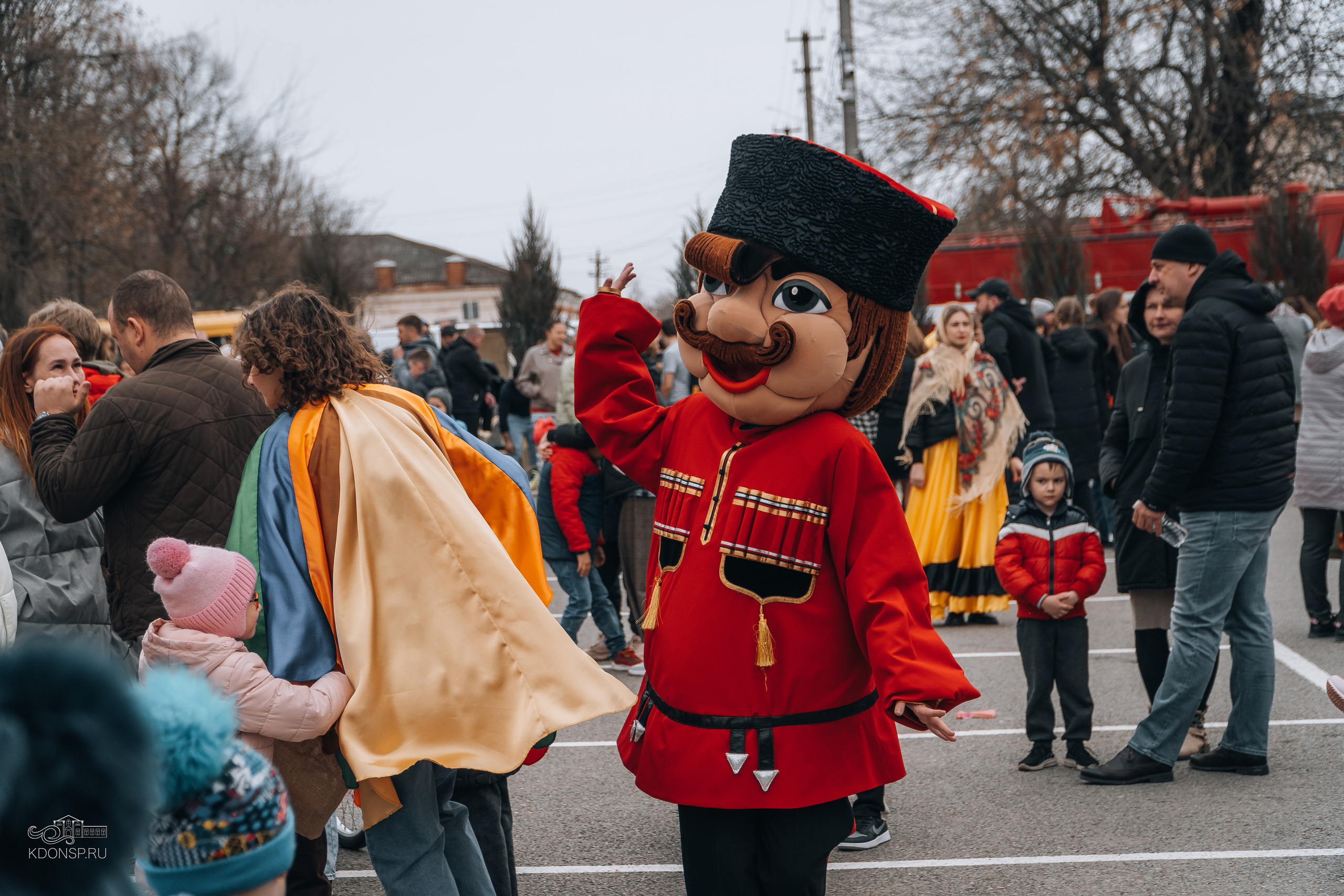 Проводы Масленицы. Новотитаровский Дом культуры