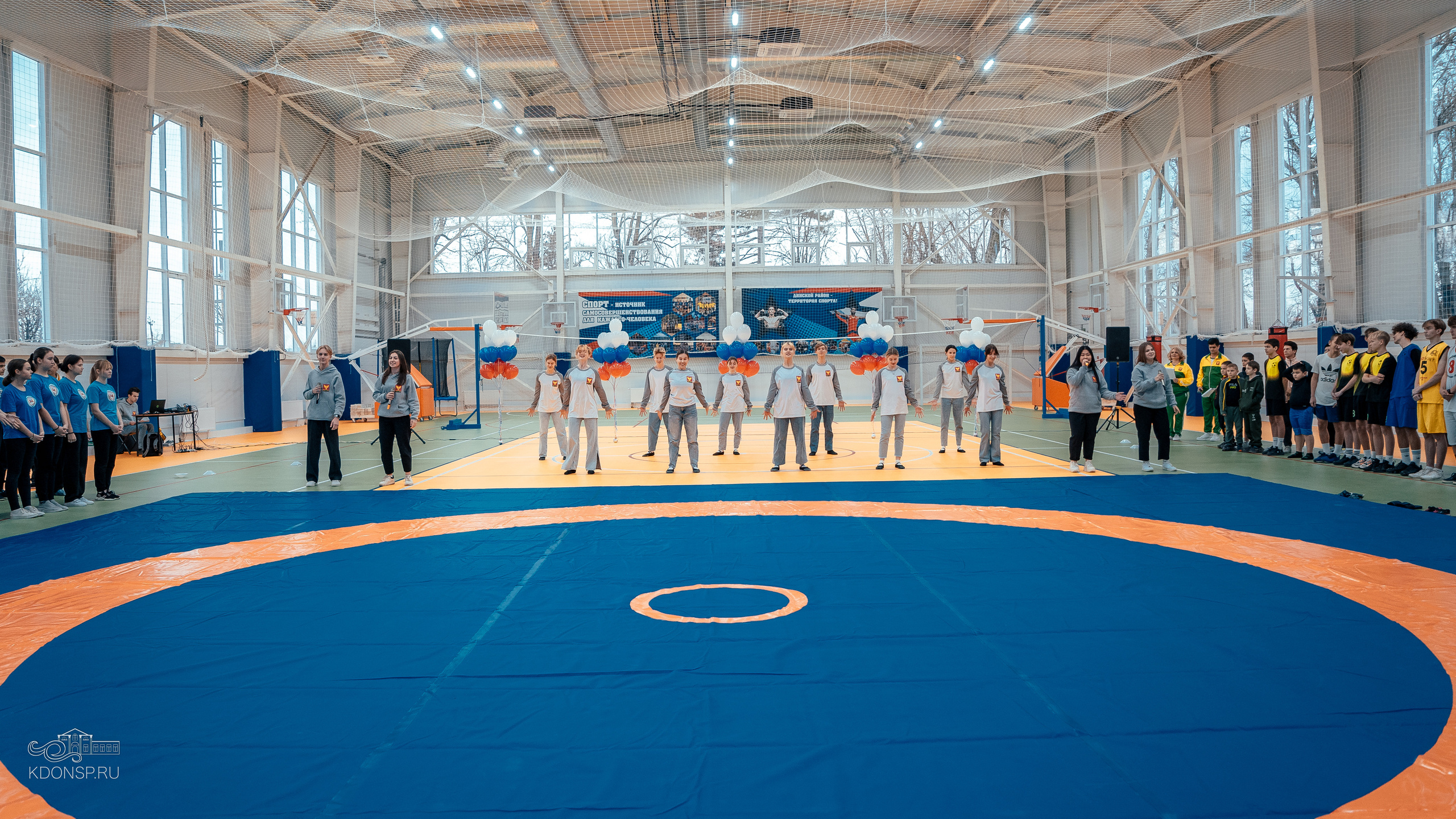 Открытие спорткомплекса «Разряд». Новотитаровский Дом культуры