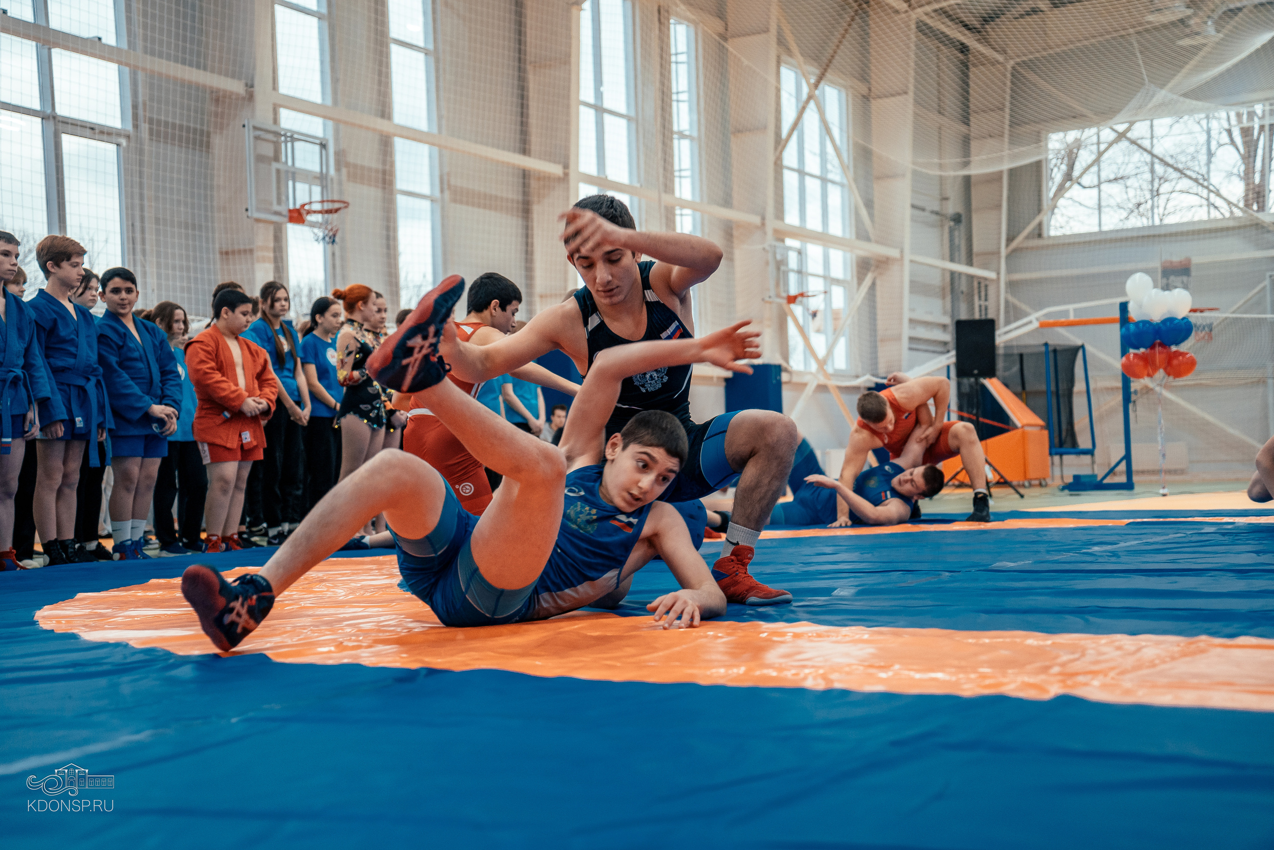 Открытие спорткомплекса «Разряд». Новотитаровский Дом культуры