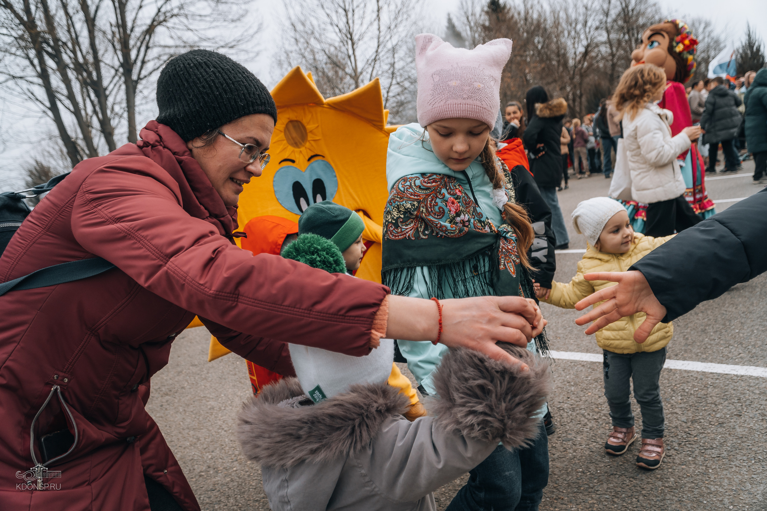 Проводы Масленицы. Новотитаровский Дом культуры