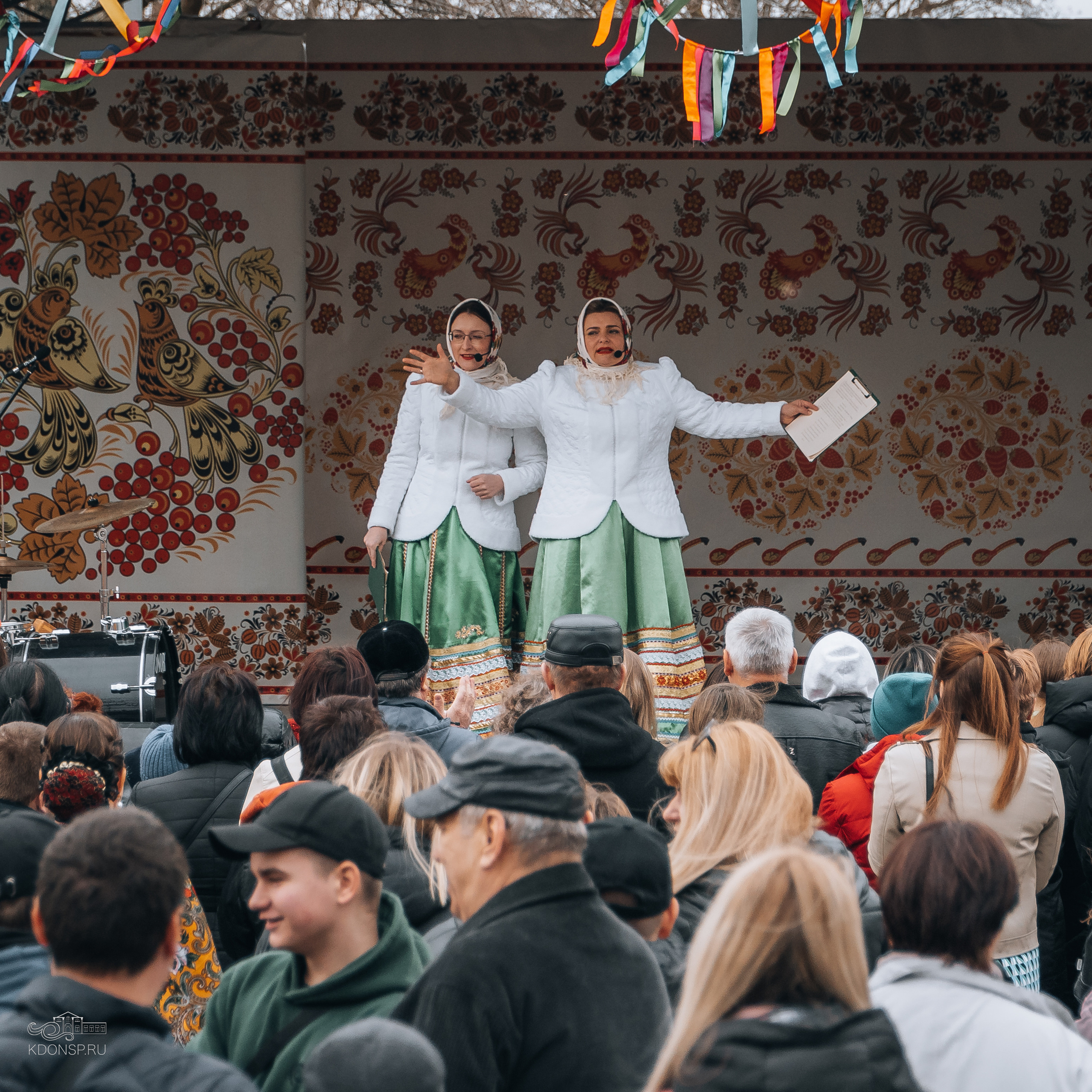 Проводы Масленицы. Новотитаровский Дом культуры