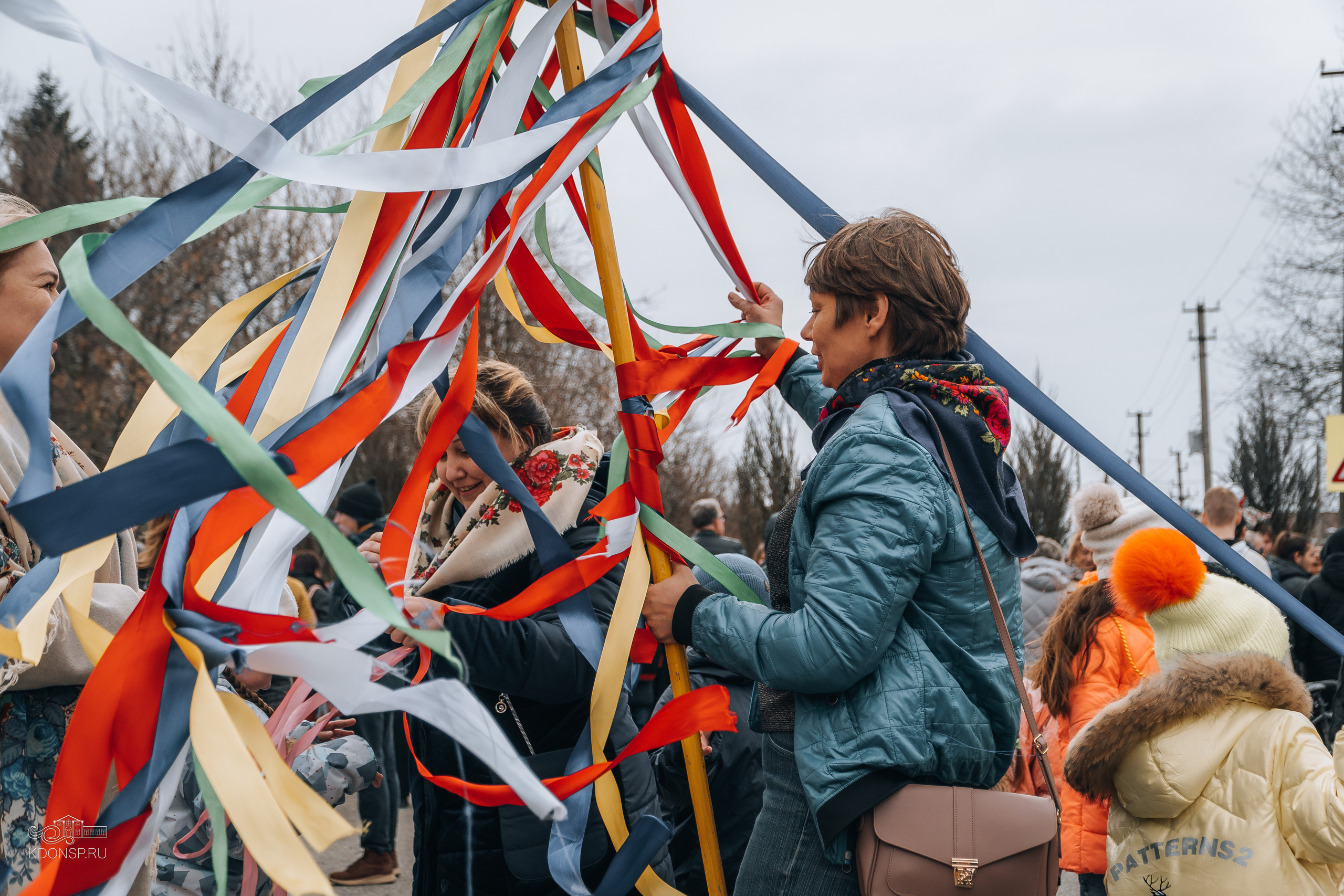 Проводы Масленицы. Новотитаровский Дом культуры
