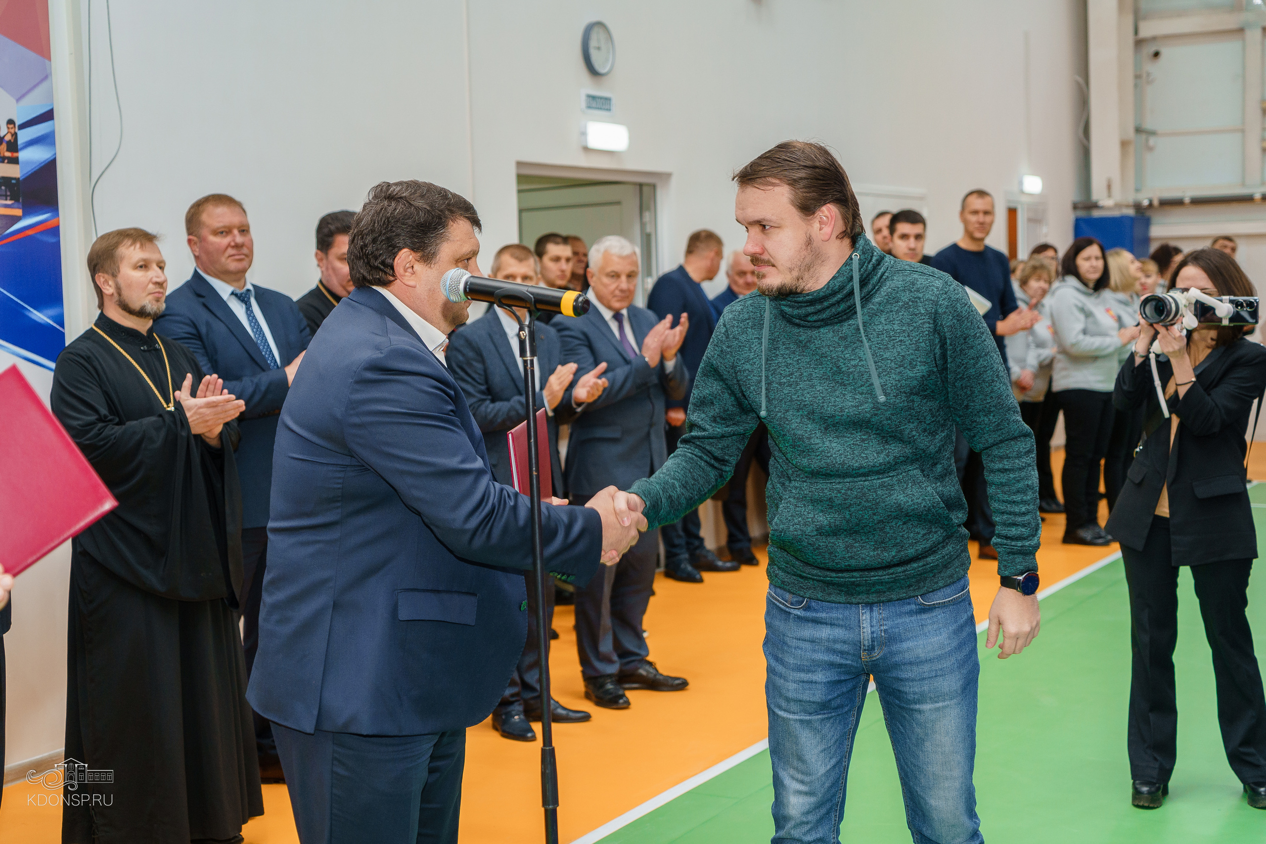 Открытие спорткомплекса «Разряд». Новотитаровский Дом культуры