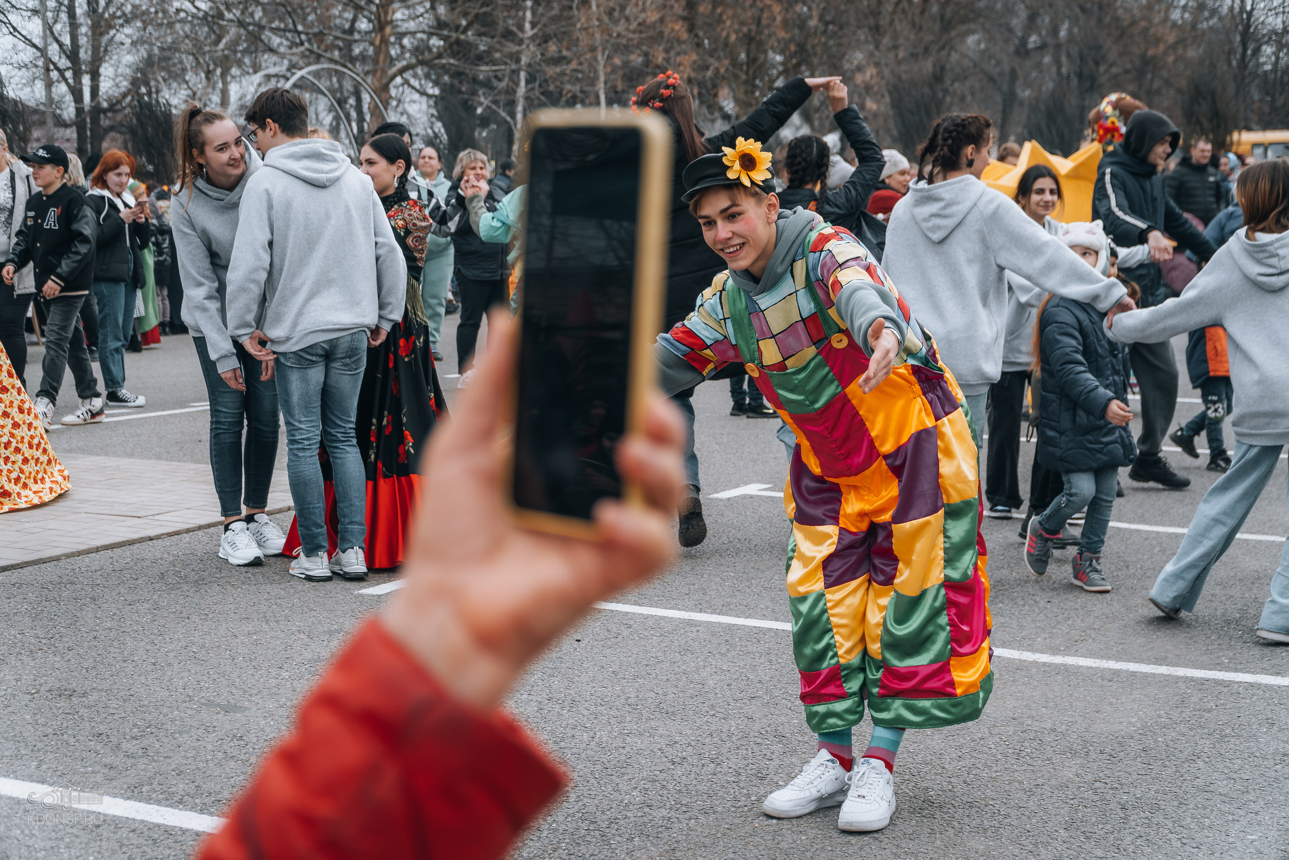 Проводы Масленицы. Новотитаровский Дом культуры