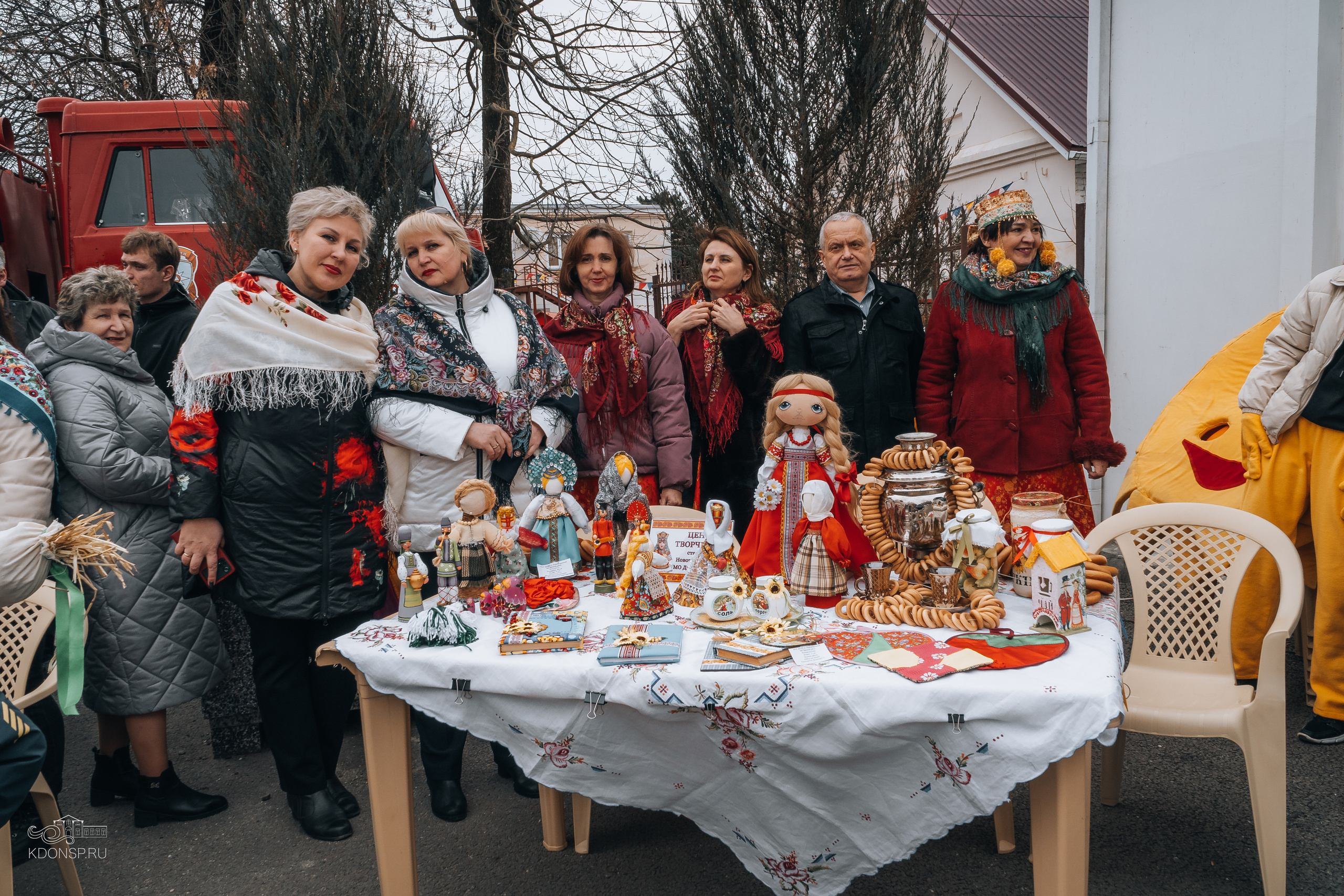 Проводы Масленицы. Новотитаровский Дом культуры