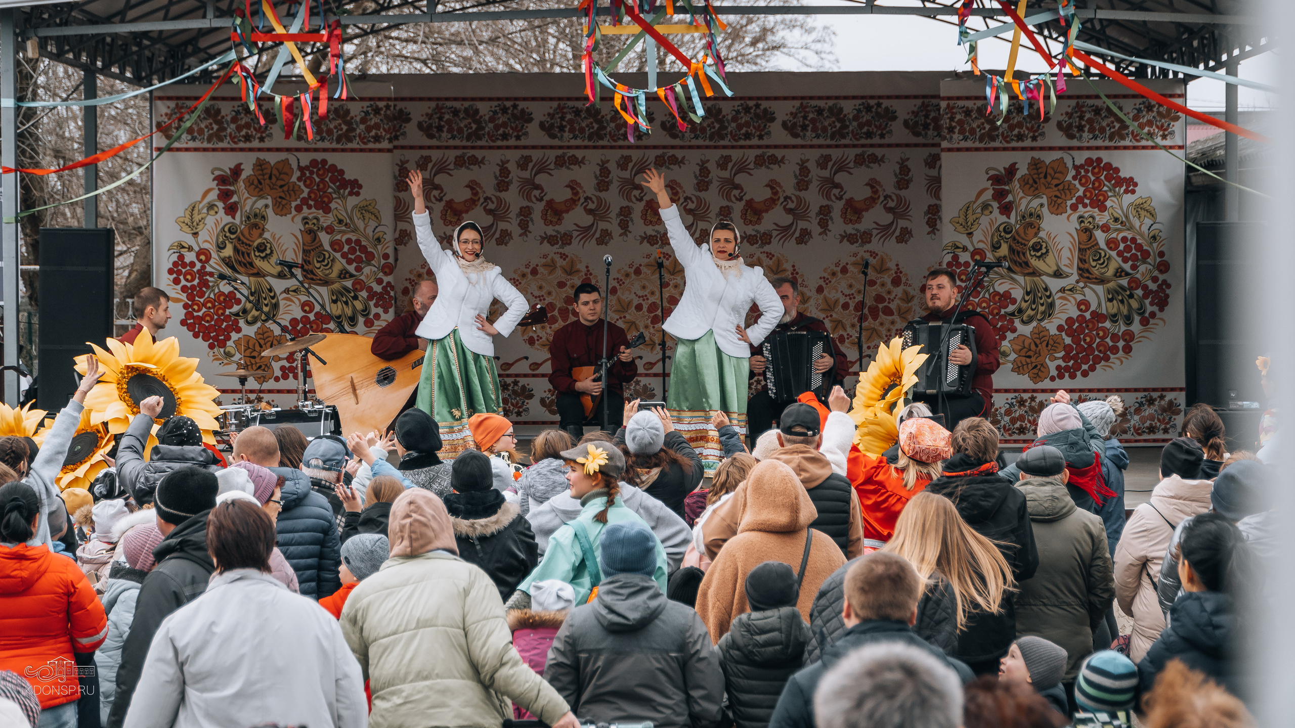 Проводы Масленицы. Новотитаровский Дом культуры