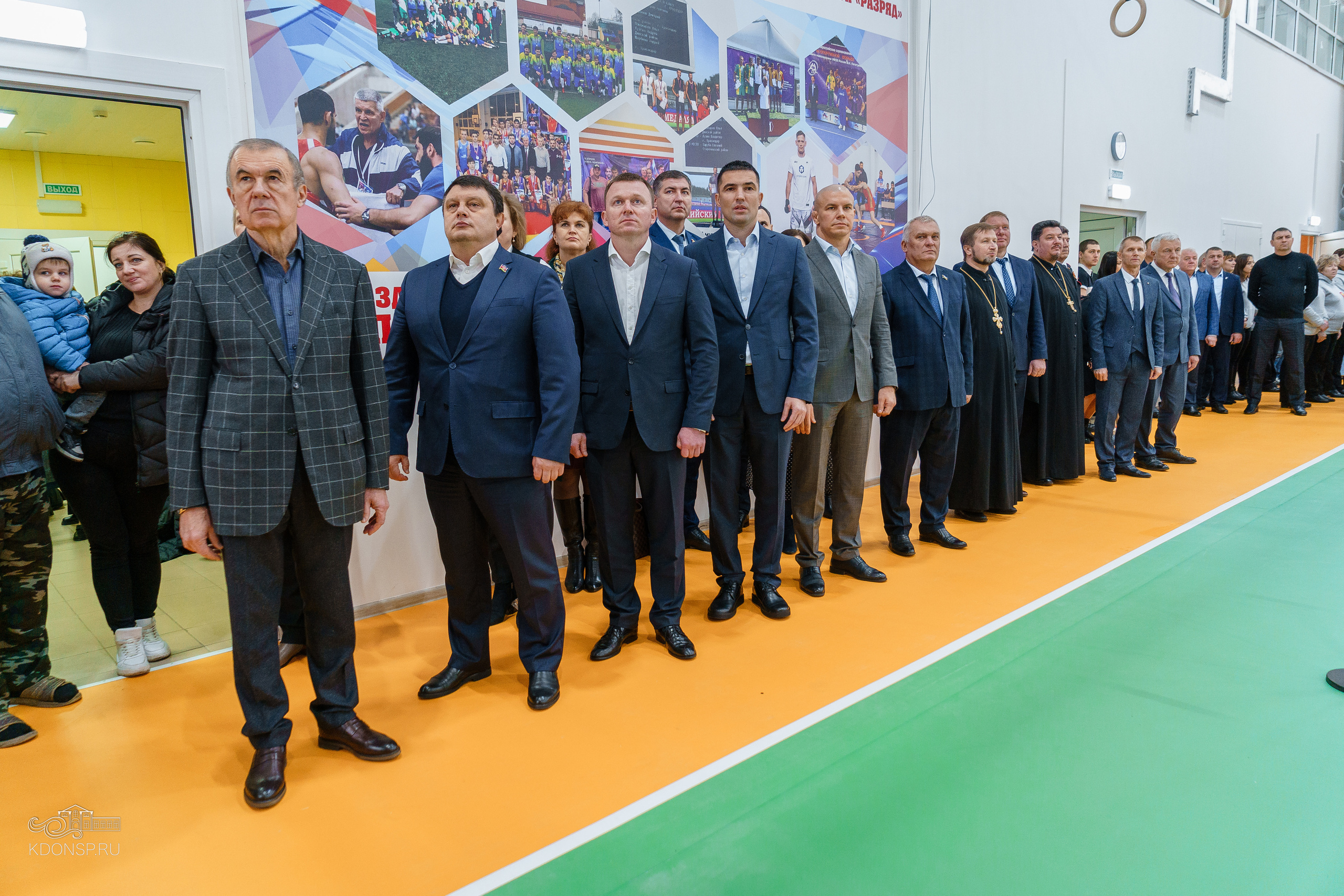 Открытие спорткомплекса «Разряд». Новотитаровский Дом культуры