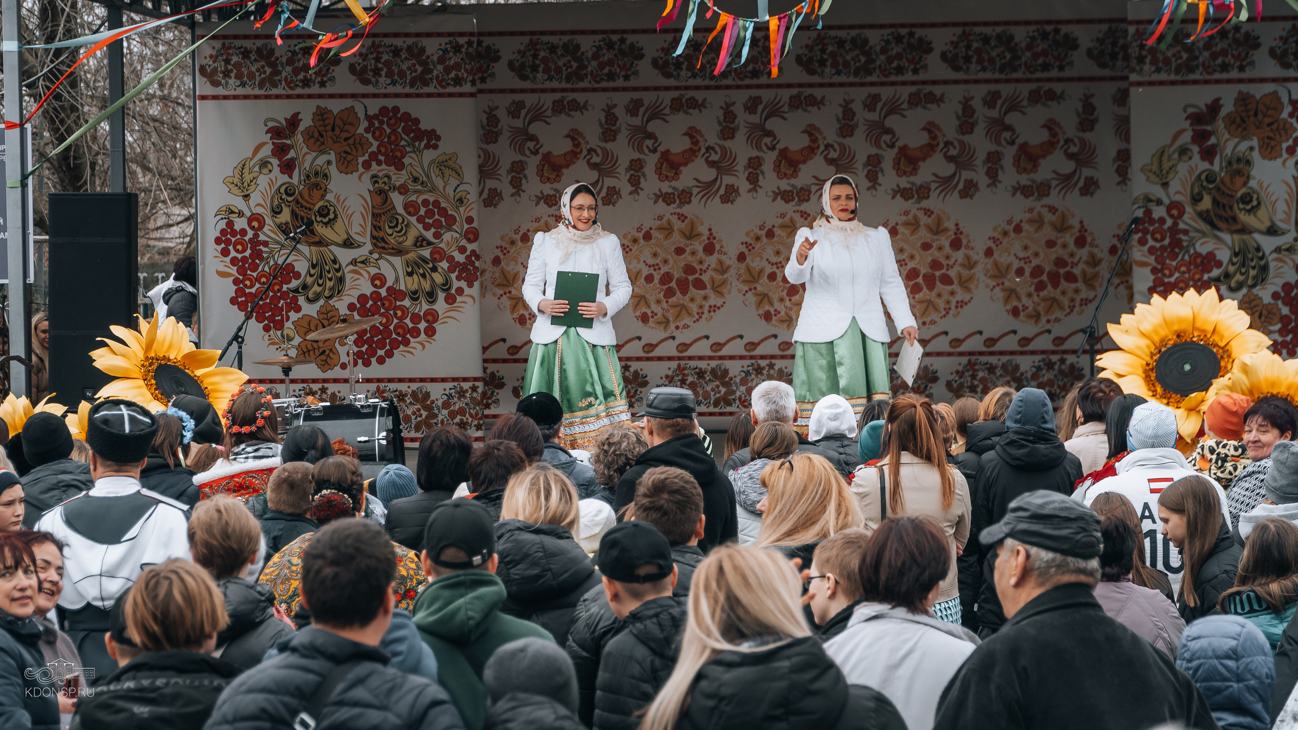 Проводы Масленицы. Новотитаровский Дом культуры