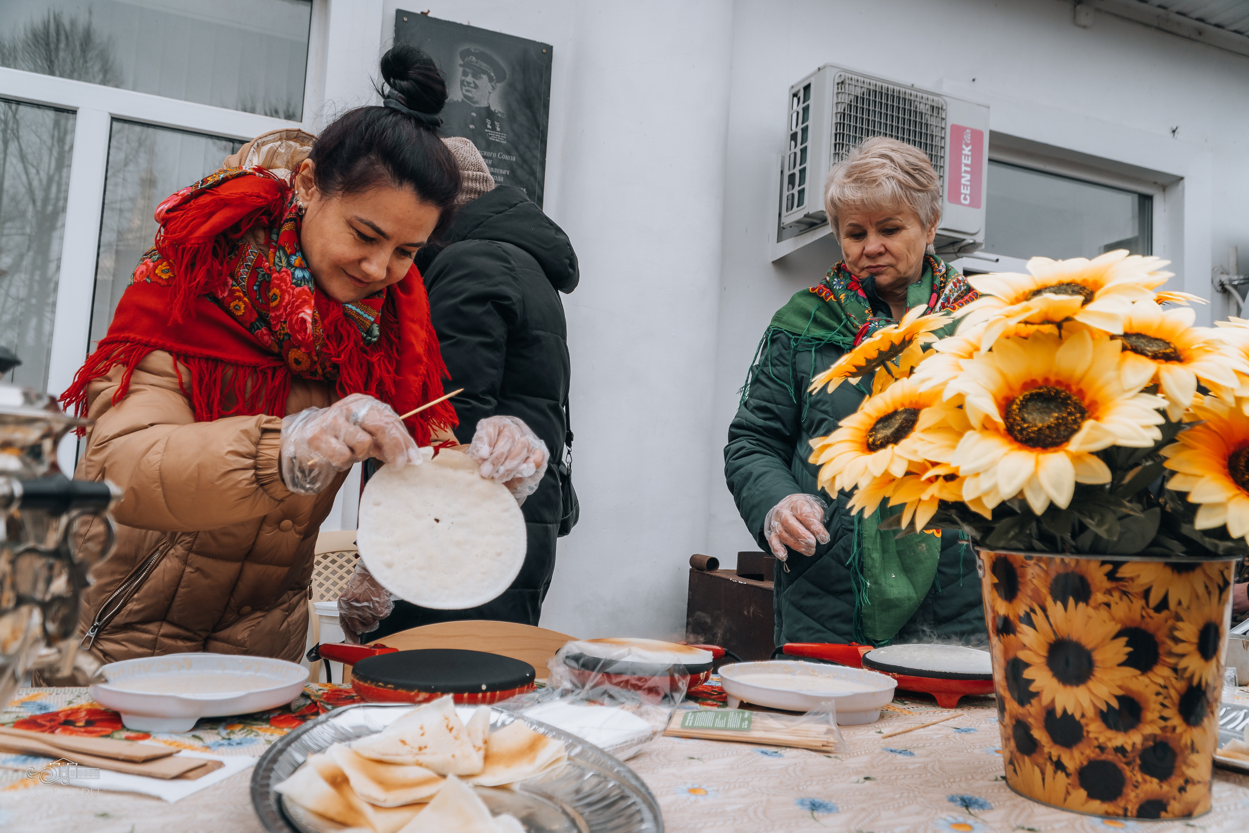 Проводы Масленицы. Новотитаровский Дом культуры