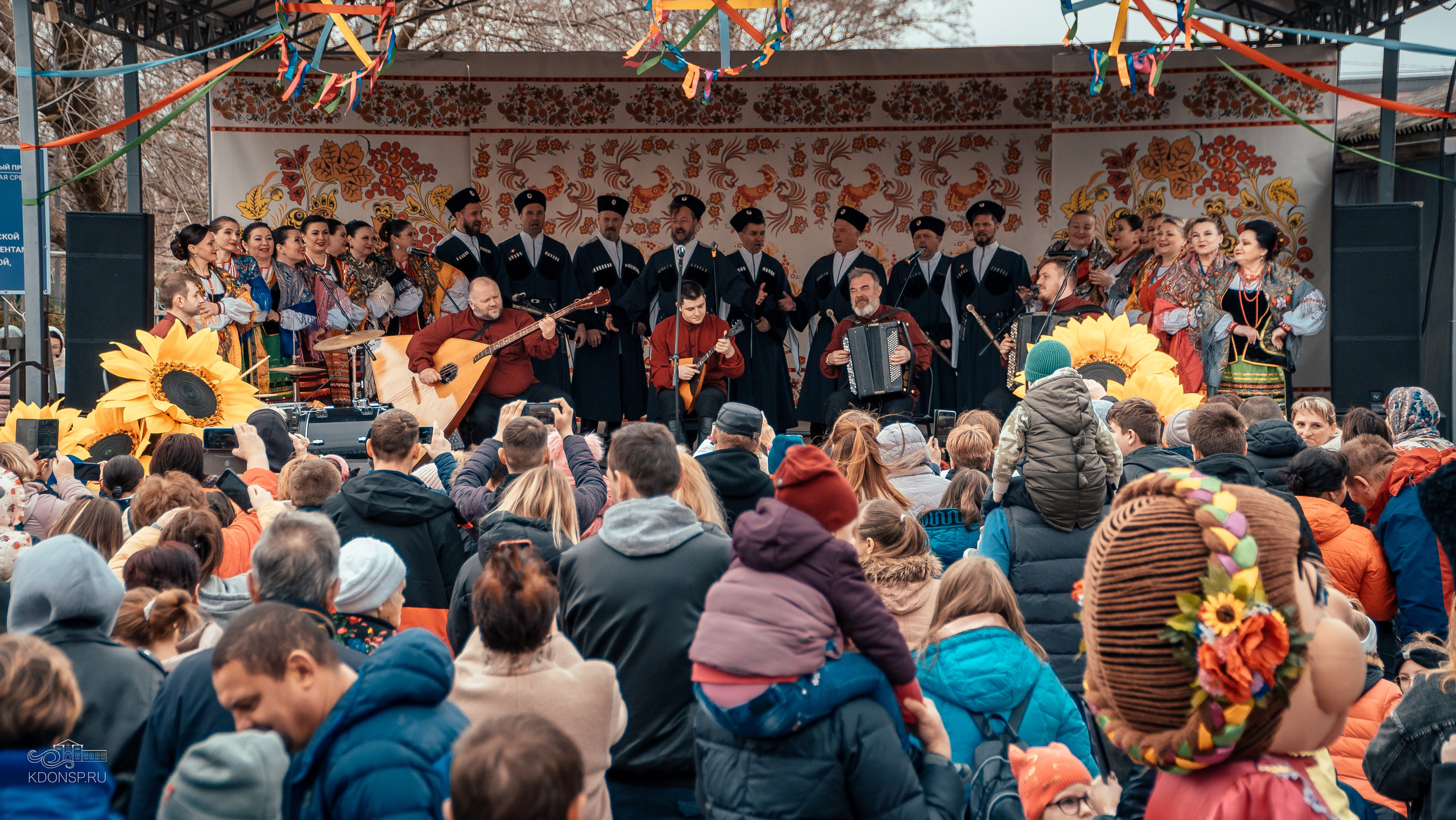 Проводы Масленицы. Новотитаровский Дом культуры