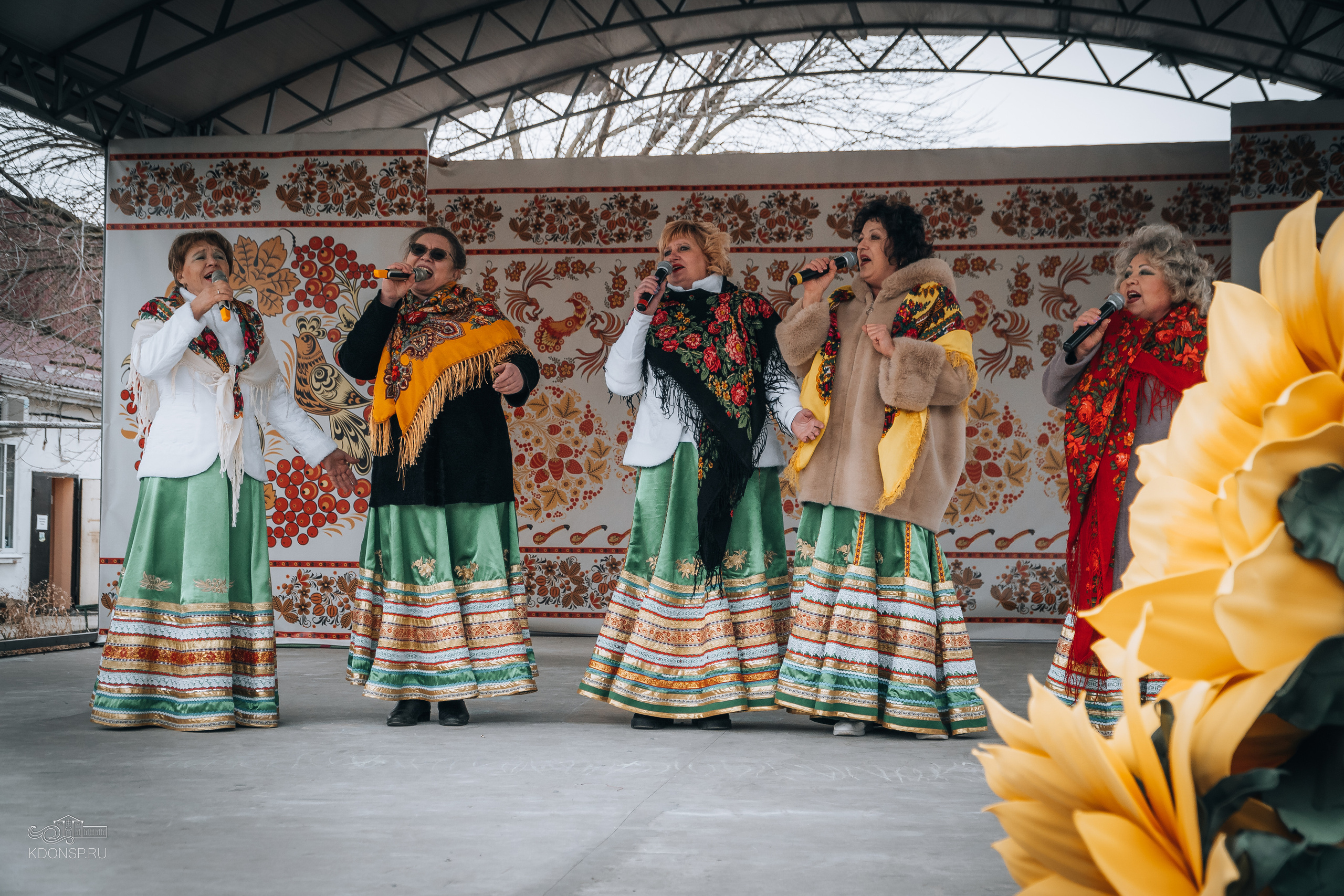 Проводы Масленицы. Новотитаровский Дом культуры