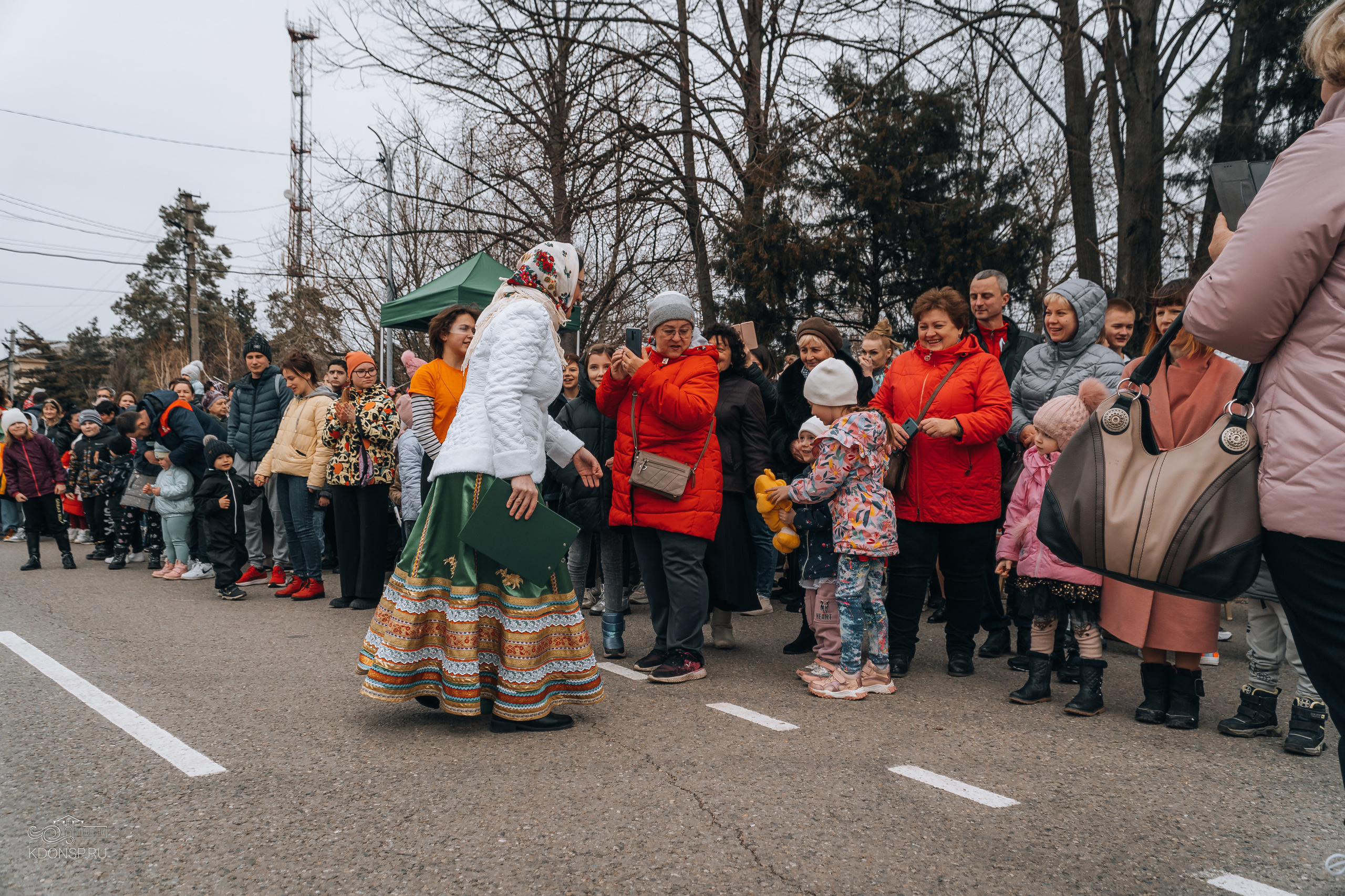 Проводы Масленицы. Новотитаровский Дом культуры
