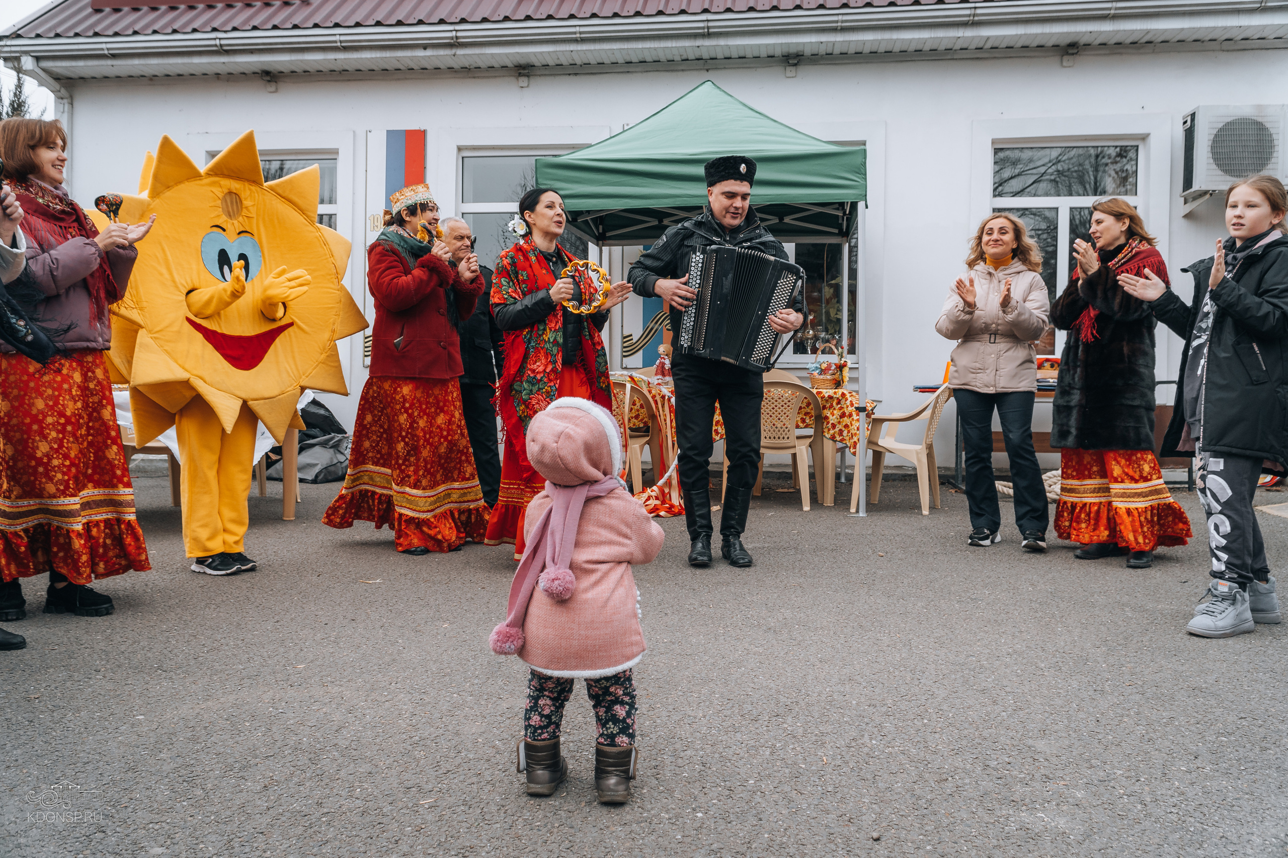 Проводы Масленицы. Новотитаровский Дом культуры