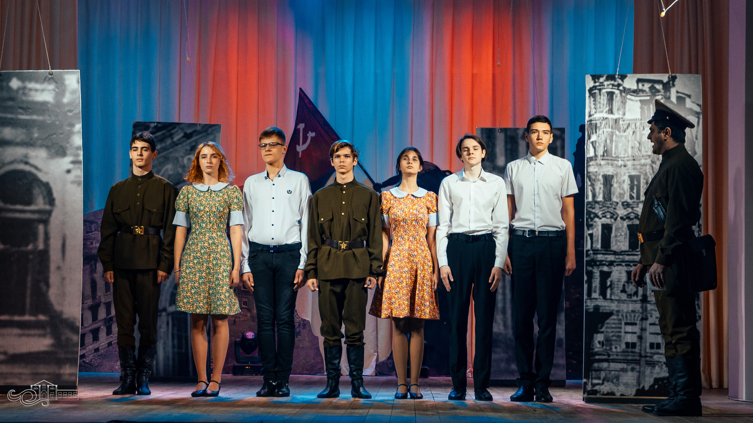 Концерт, посвященный Дню освобождения станицы Новотитаровской. Новотитаровский Дом культуры