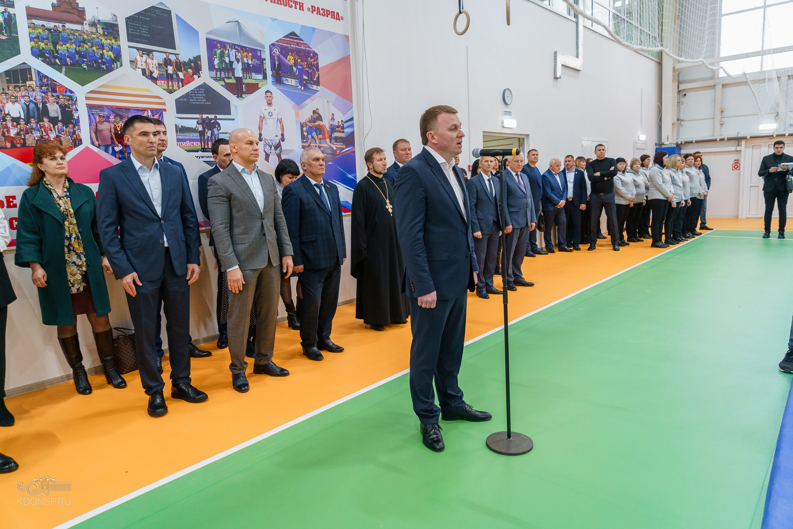 Открытие спорткомплекса «Разряд». Новотитаровский Дом культуры