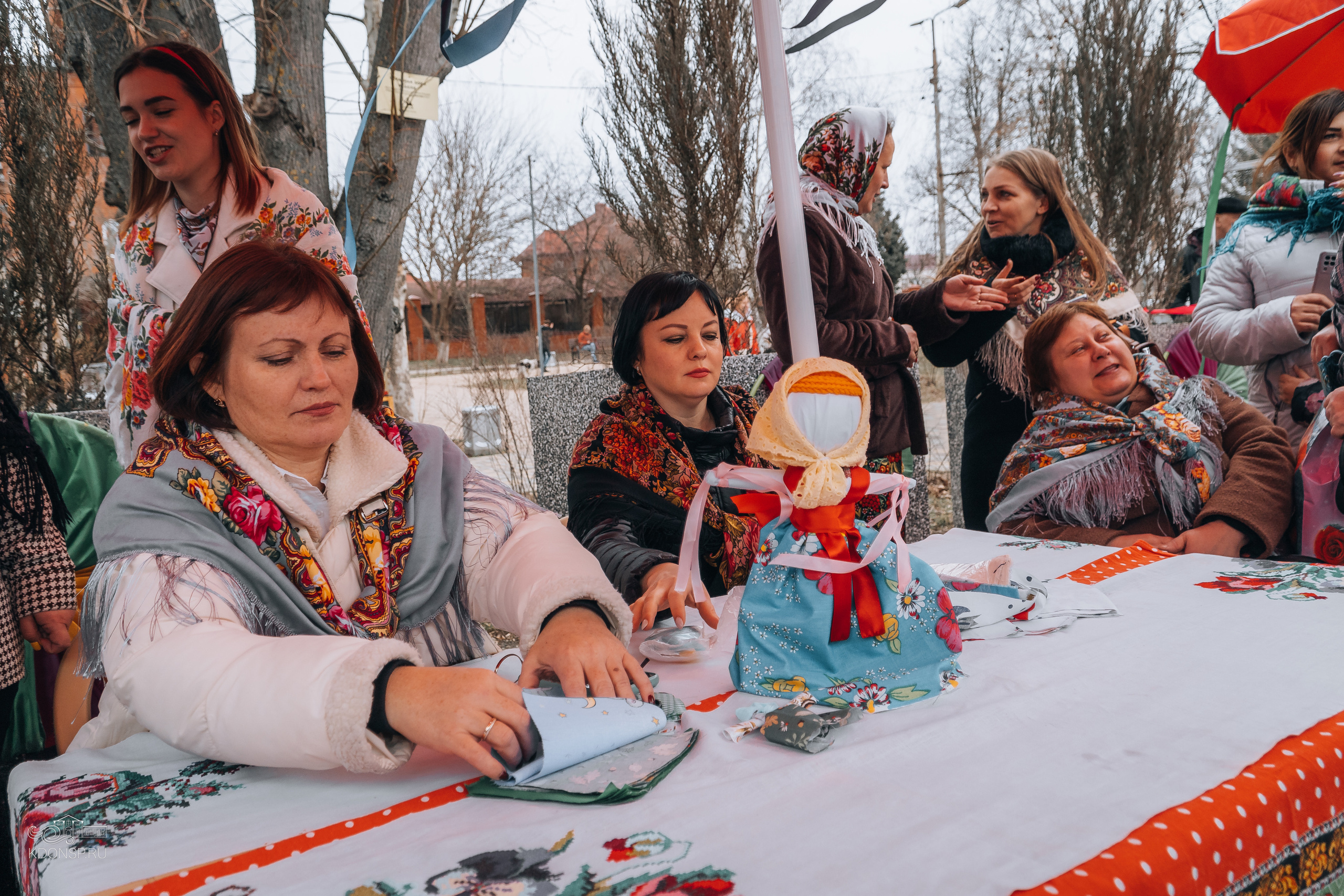 Проводы Масленицы. Новотитаровский Дом культуры