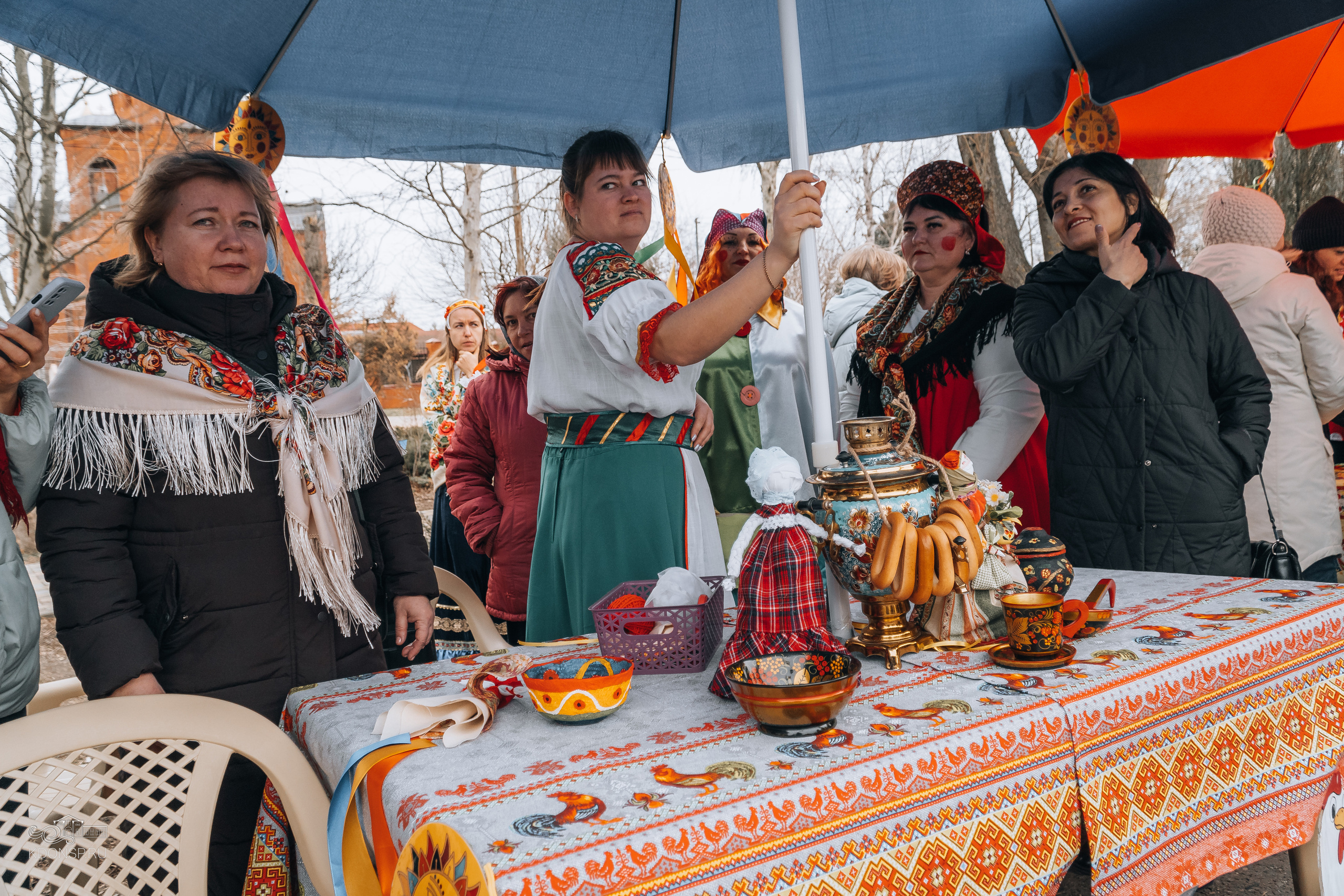 Проводы Масленицы. Новотитаровский Дом культуры