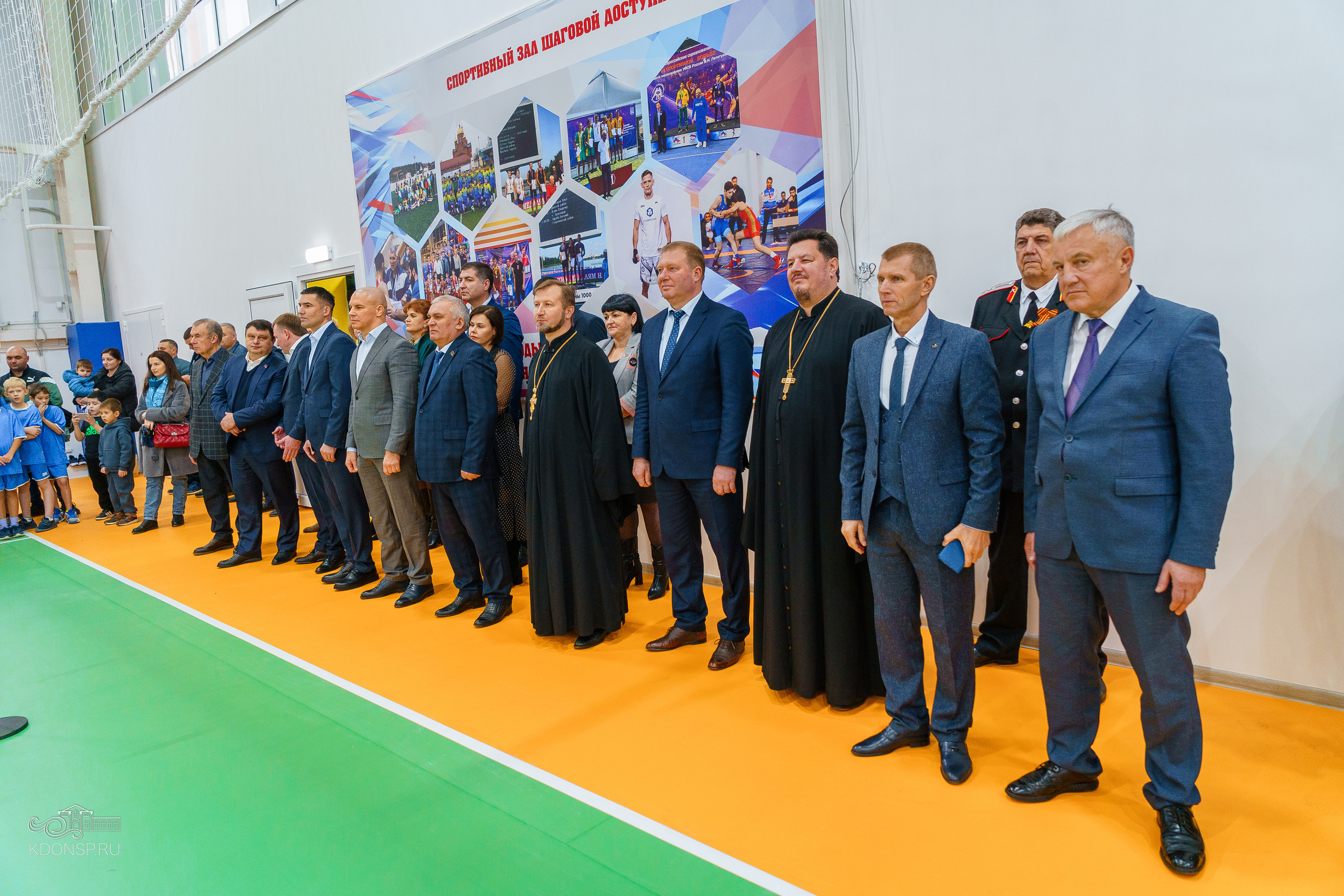 Открытие спорткомплекса «Разряд». Новотитаровский Дом культуры