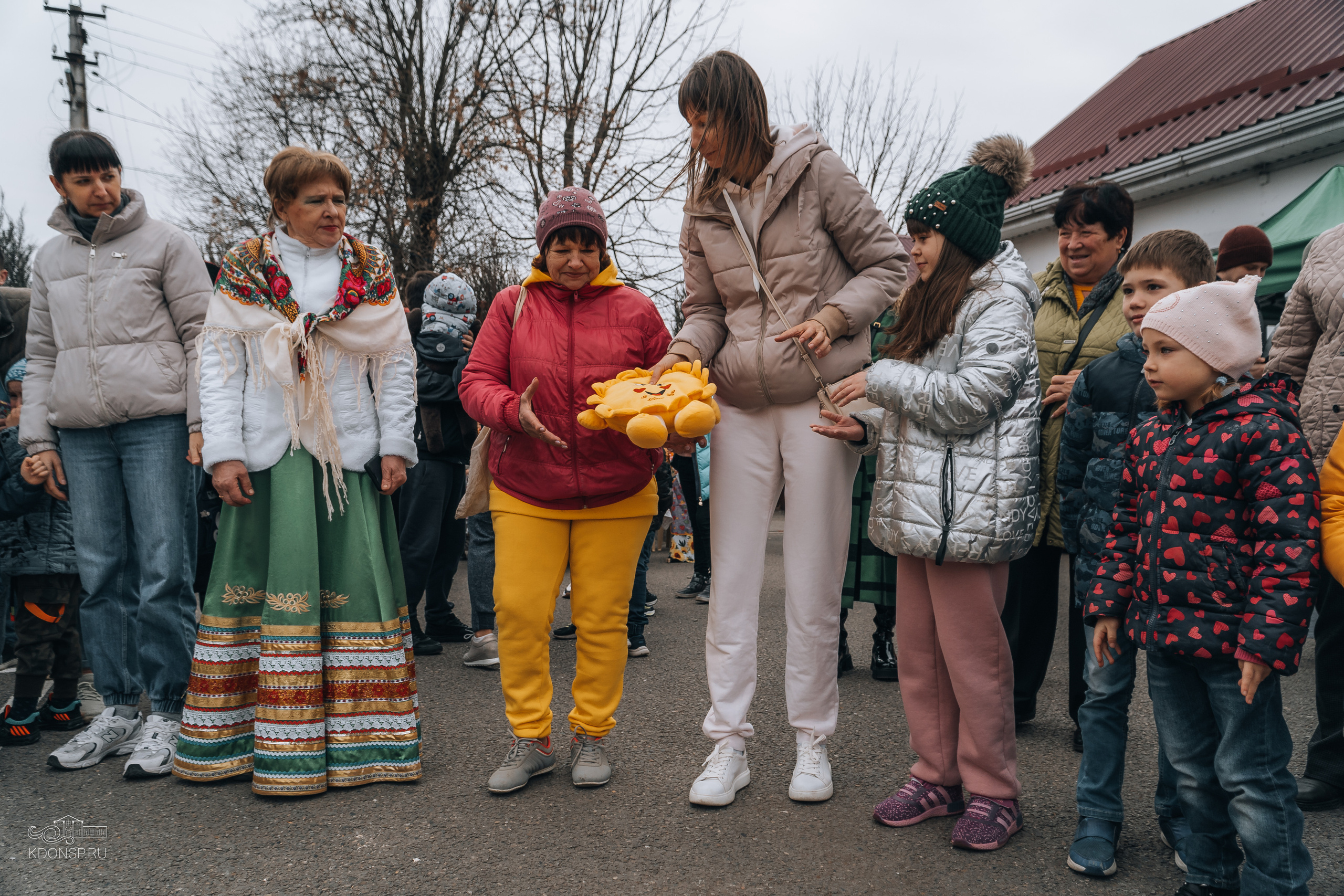 Проводы Масленицы. Новотитаровский Дом культуры