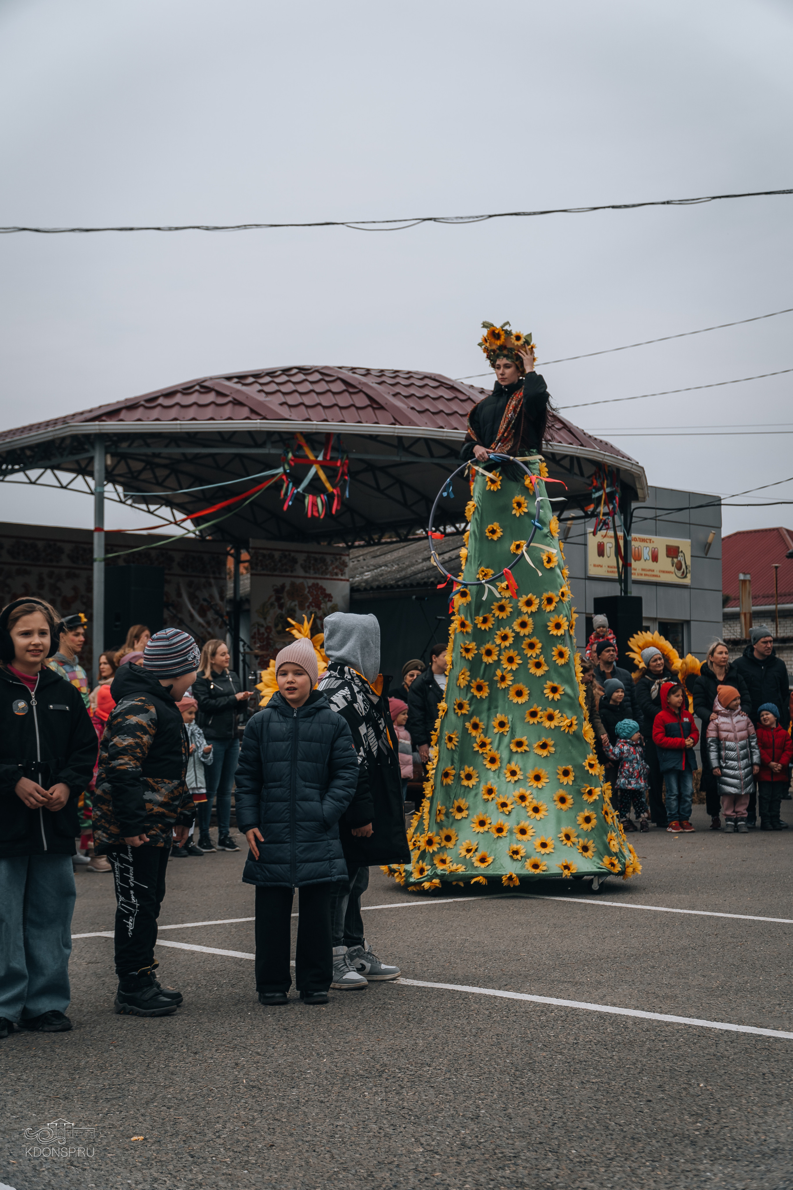 Проводы Масленицы. Новотитаровский Дом культуры