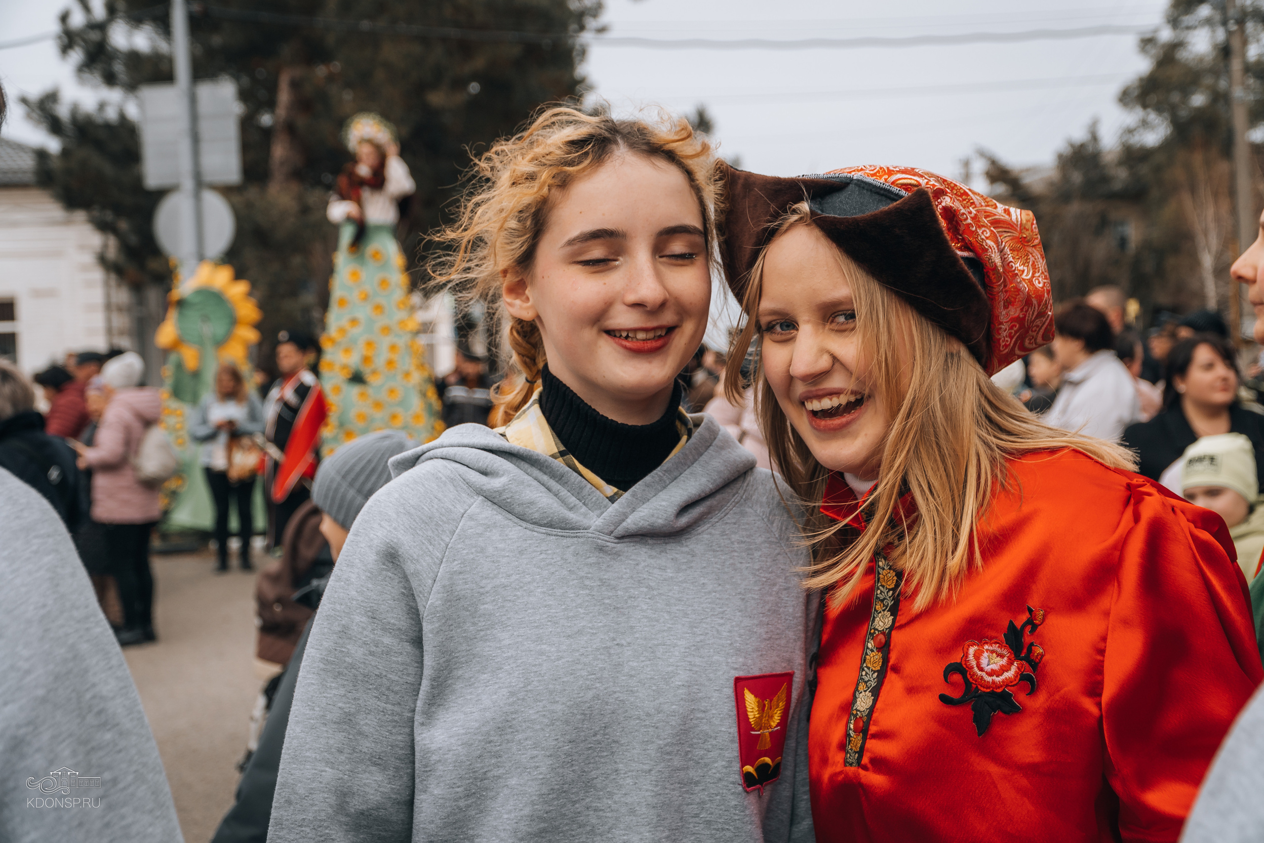 Проводы Масленицы. Новотитаровский Дом культуры