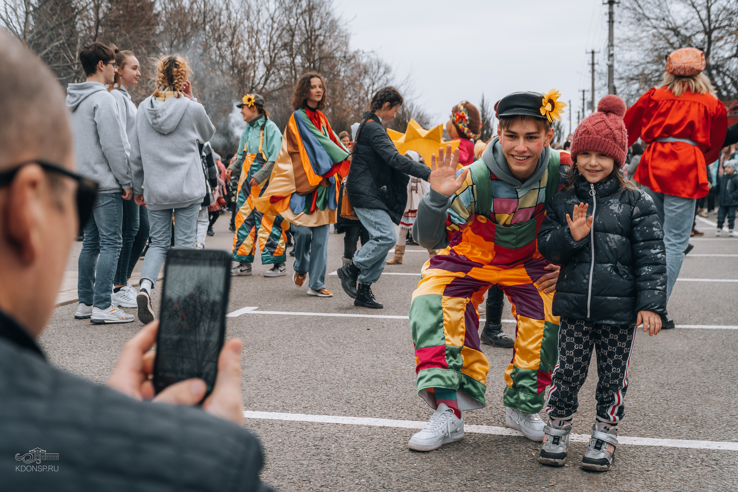 Проводы Масленицы. Новотитаровский Дом культуры